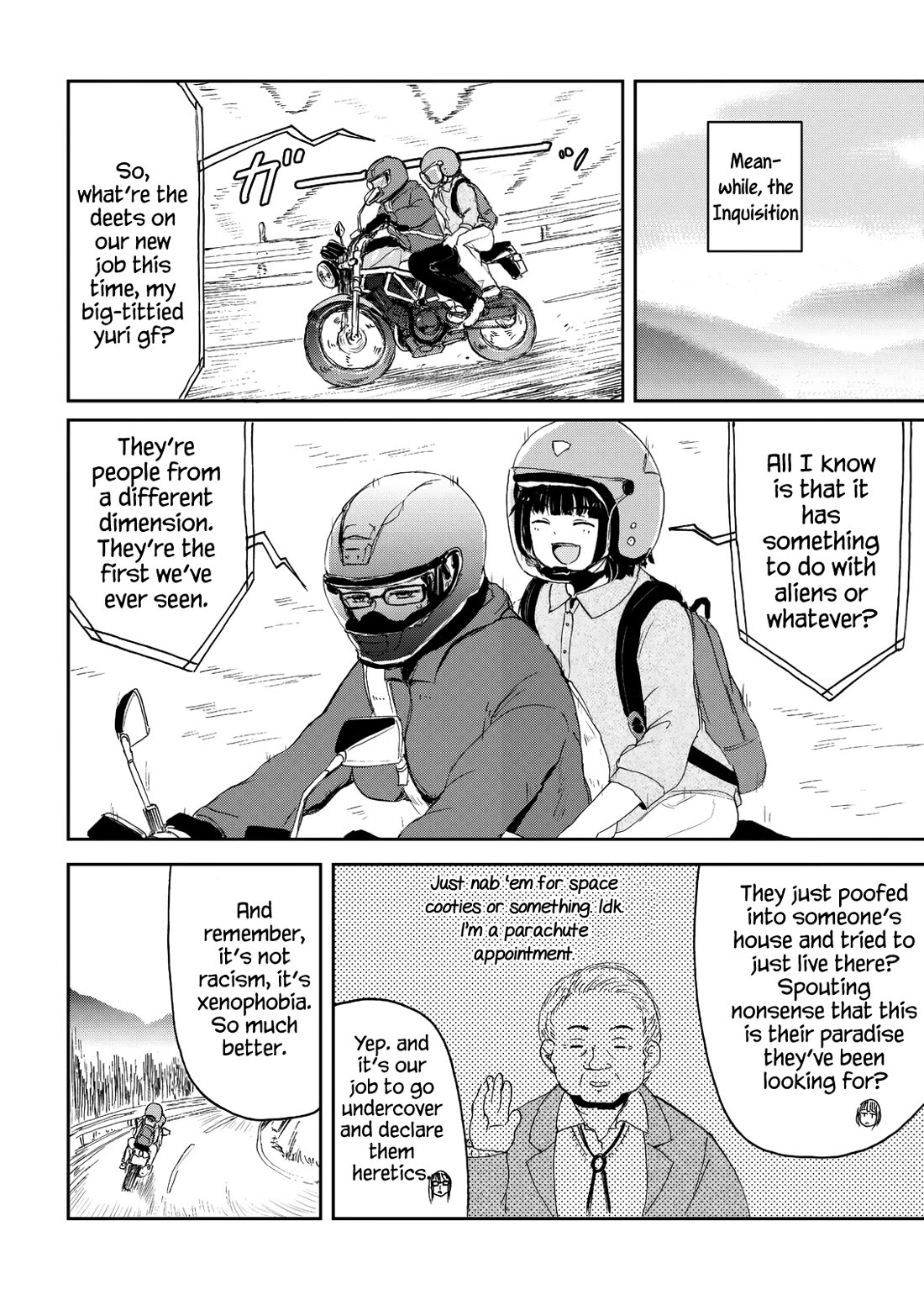 Kitsune no Oyome-chan Chapter 30.67 page 4 - Chapter 30.67: Oyome-chan and the Consequences of Interdimensional Travel
