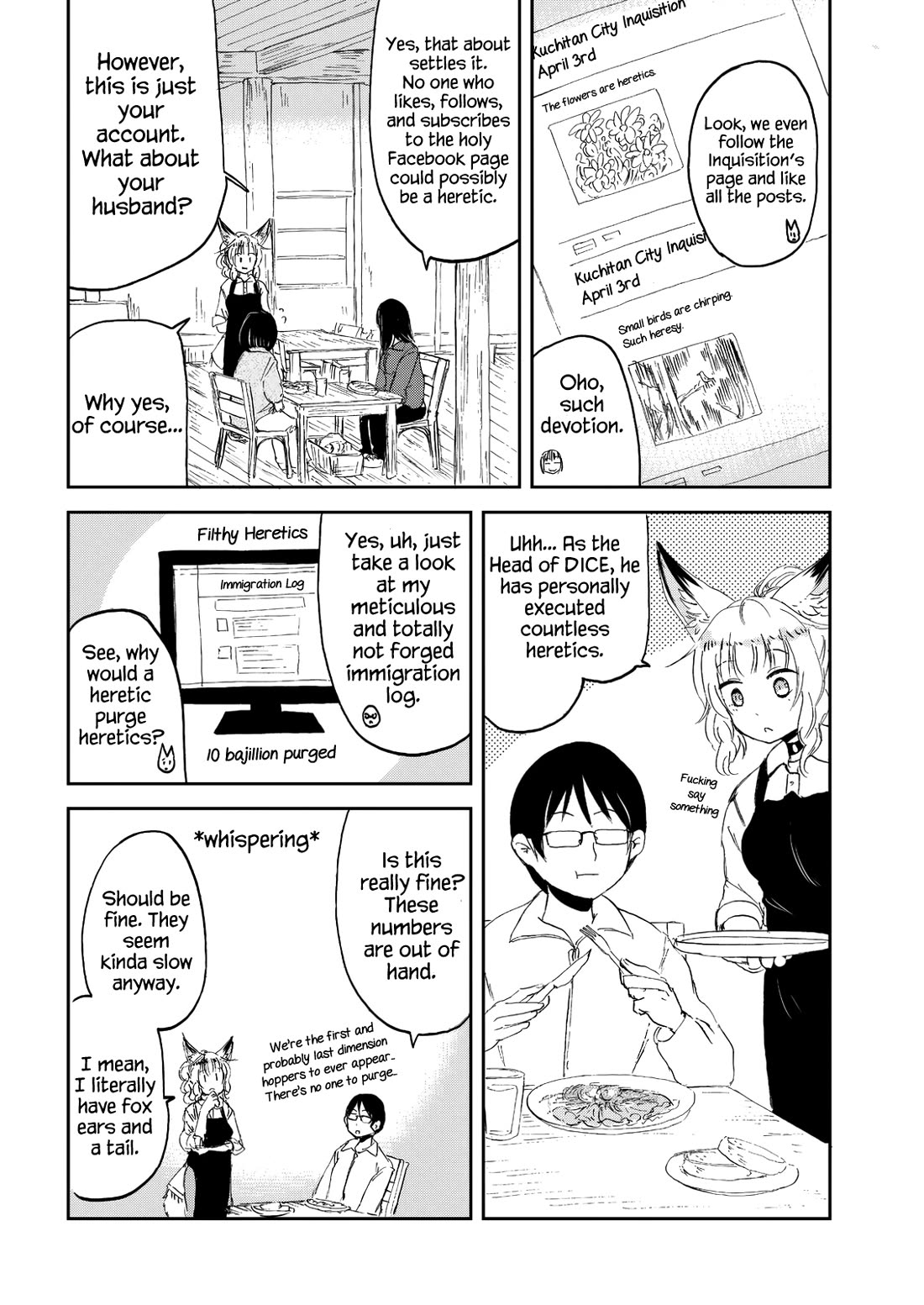 Kitsune no Oyome-chan Chapter 30.67 page 9 - Chapter 30.67: Oyome-chan and the Consequences of Interdimensional Travel