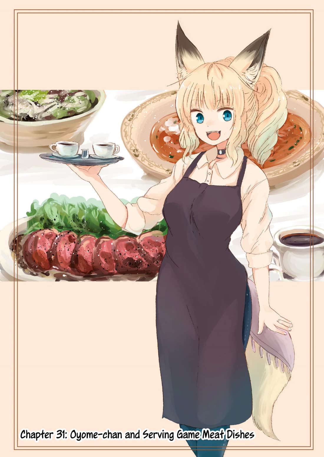 Kitsune no Oyome-chan Chapter 31 page 1 - Chapter 31: Oyome-chan and Serving Game Meat Dishes