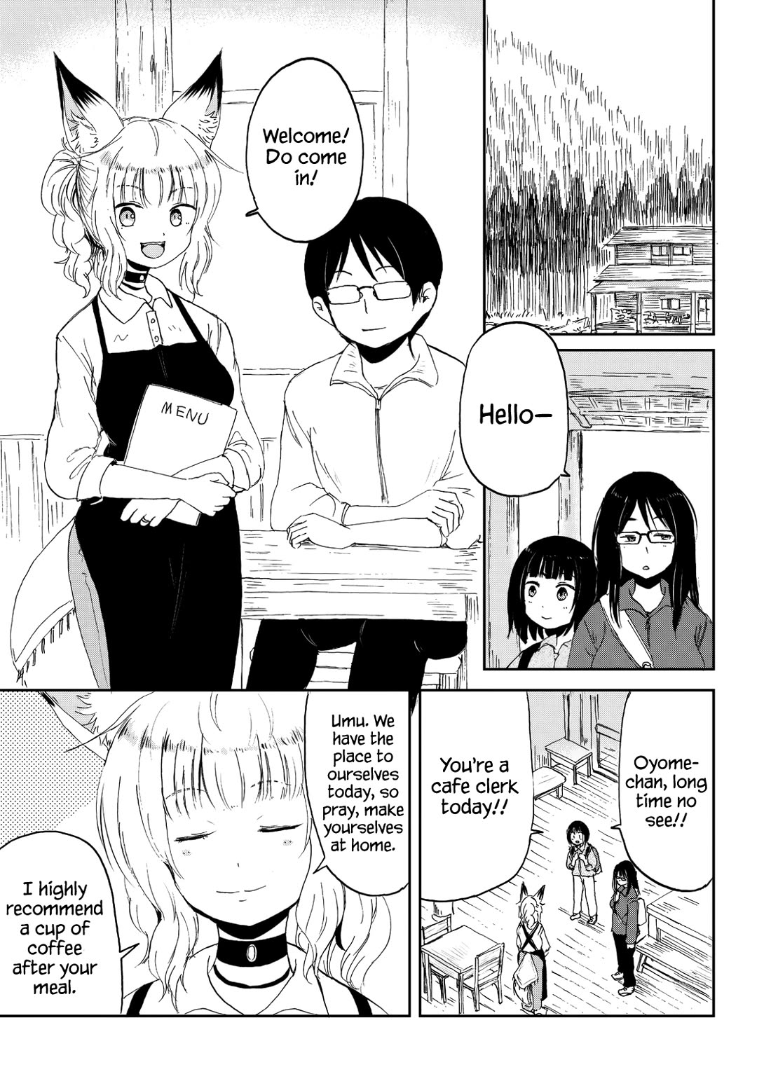 Kitsune no Oyome-chan Chapter 31 page 5 - Chapter 31: Oyome-chan and Serving Game Meat Dishes