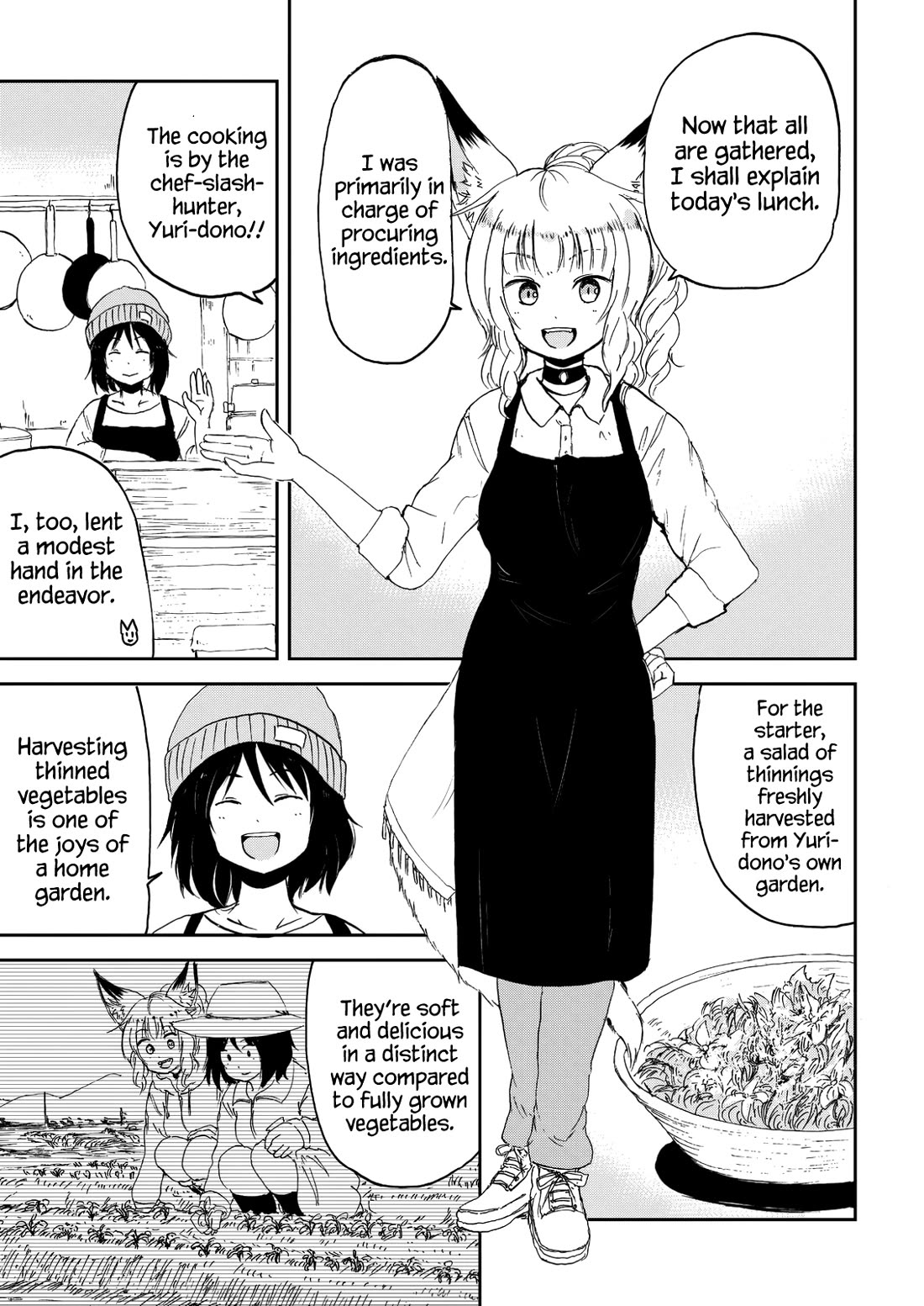 Kitsune no Oyome-chan Chapter 31 page 7 - Chapter 31: Oyome-chan and Serving Game Meat Dishes