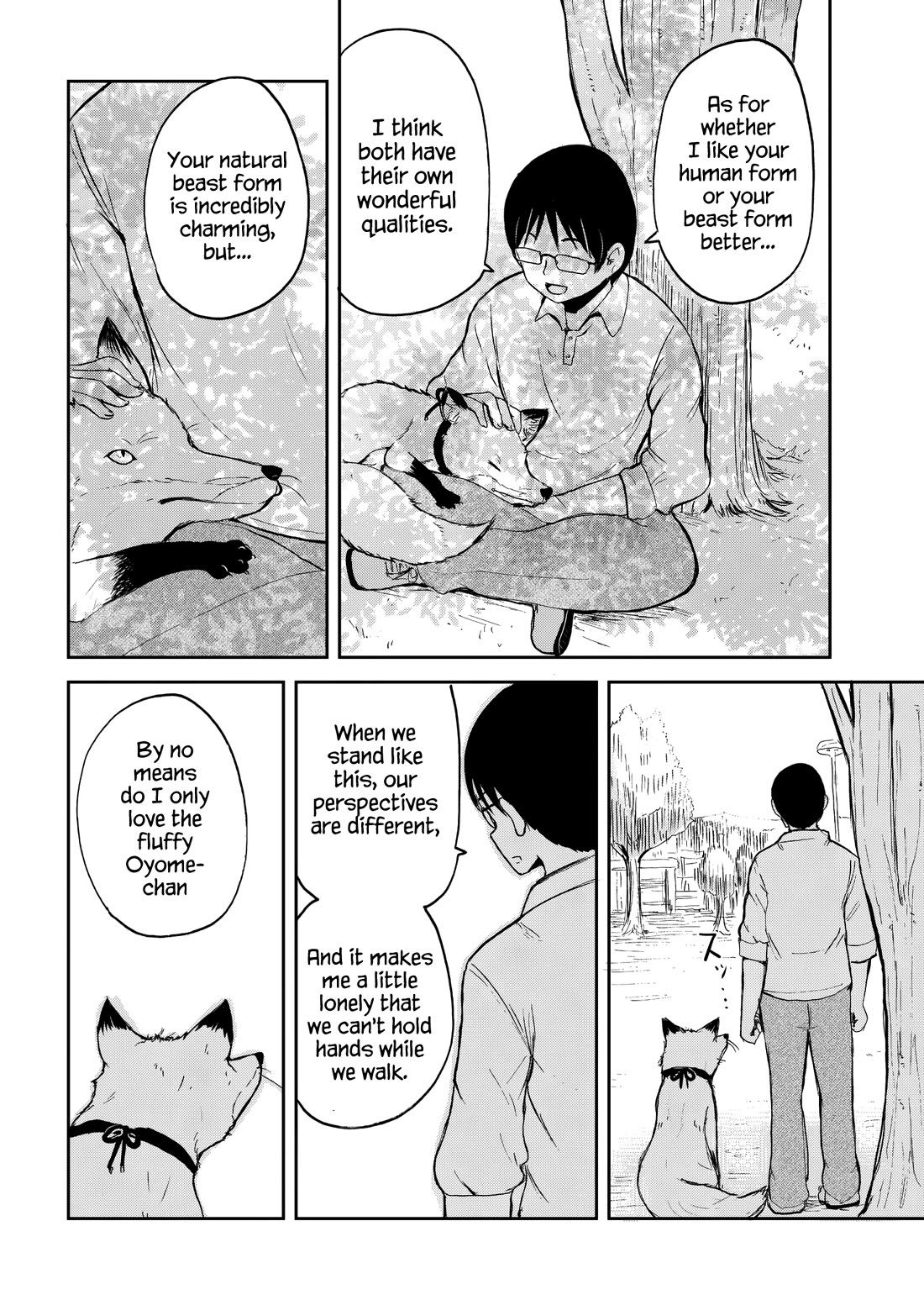 Kitsune no Oyome-chan Chapter 32 page 16 - Chapter 32: Oyome-chan and Staying in Beast Form