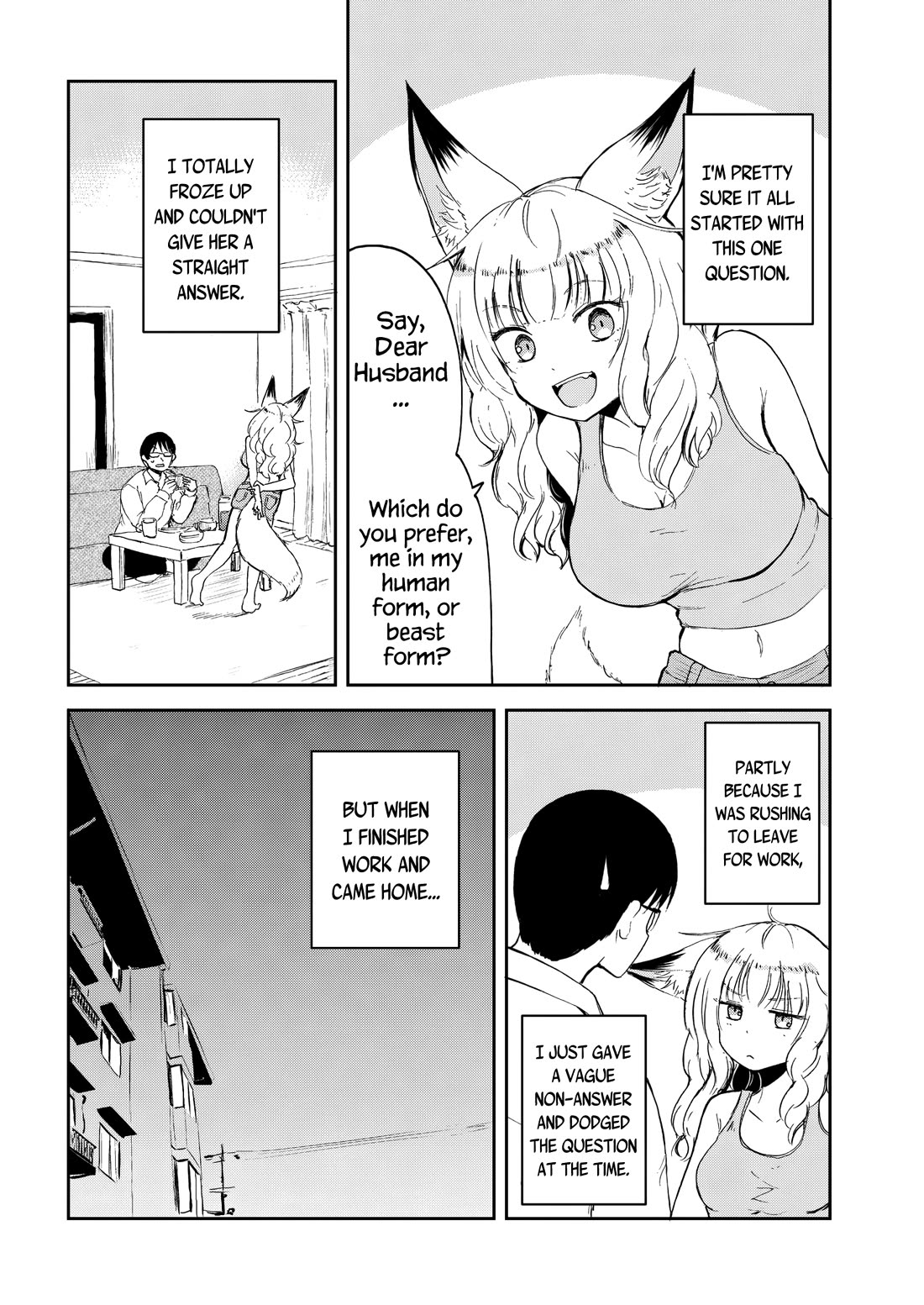 Kitsune no Oyome-chan Chapter 32 page 6 - Chapter 32: Oyome-chan and Staying in Beast Form