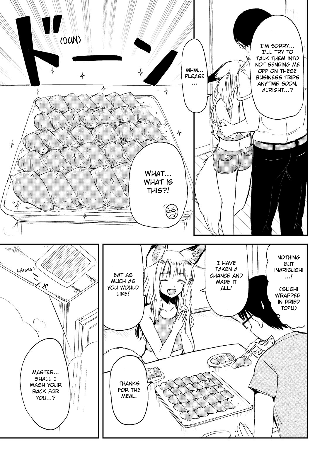 Kitsune no Oyome-chan Chapter 5 page 19 - Chapter 5: When I Left the House in my Kitsune Wife's Care