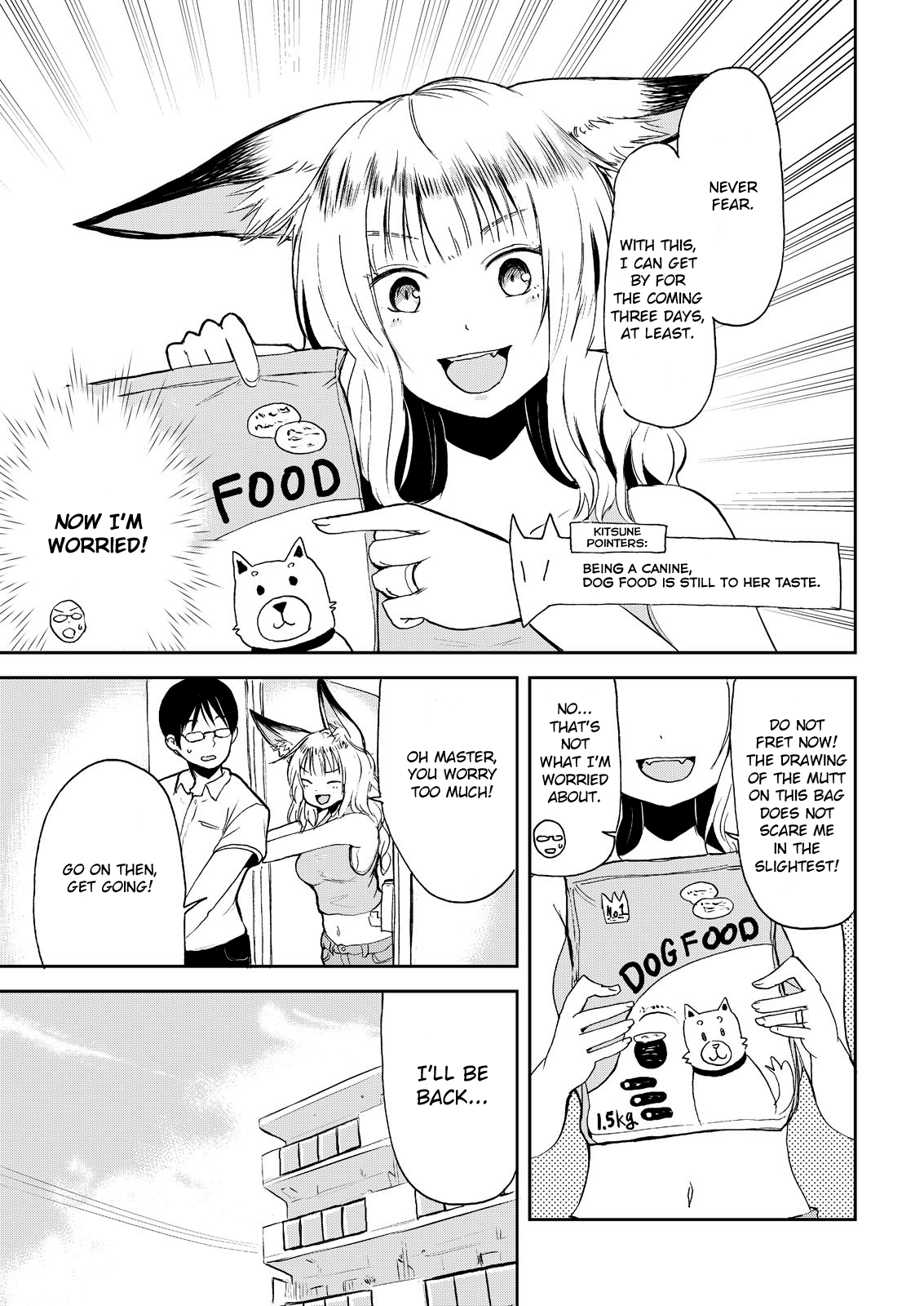 Kitsune no Oyome-chan Chapter 5 page 3 - Chapter 5: When I Left the House in my Kitsune Wife's Care