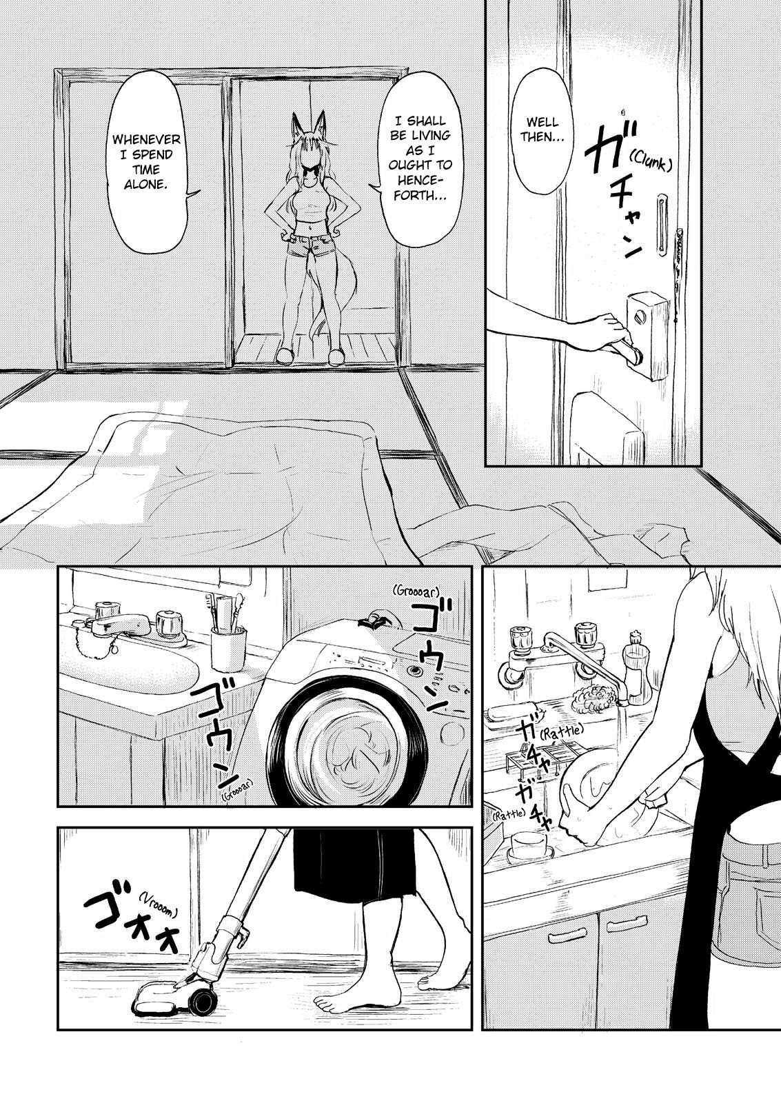 Kitsune no Oyome-chan Chapter 5 page 4 - Chapter 5: When I Left the House in my Kitsune Wife's Care