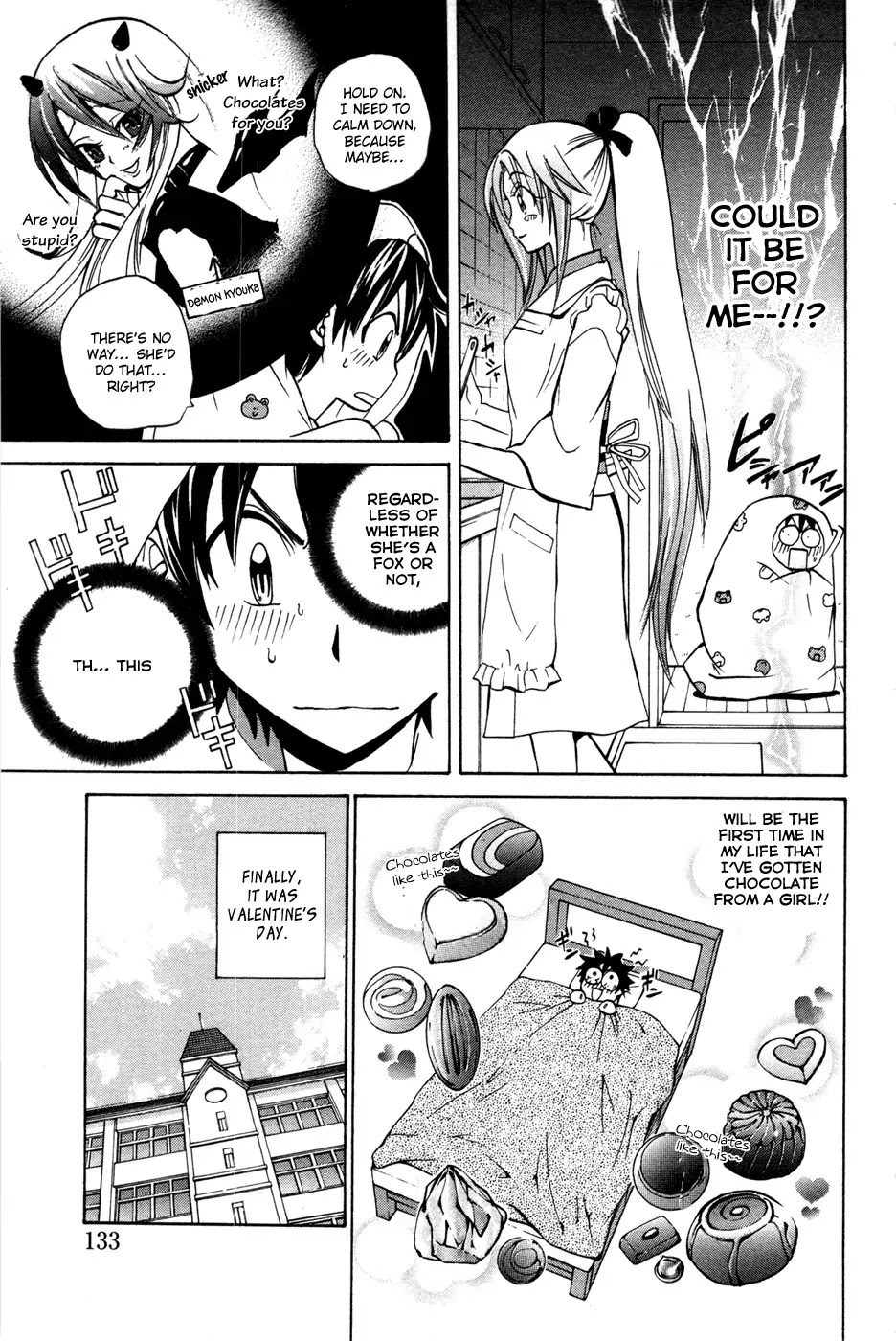 Kitsune no Yomeiri Chapter 11 page 7 - Chapter 11: Gummy Chocolate Panic