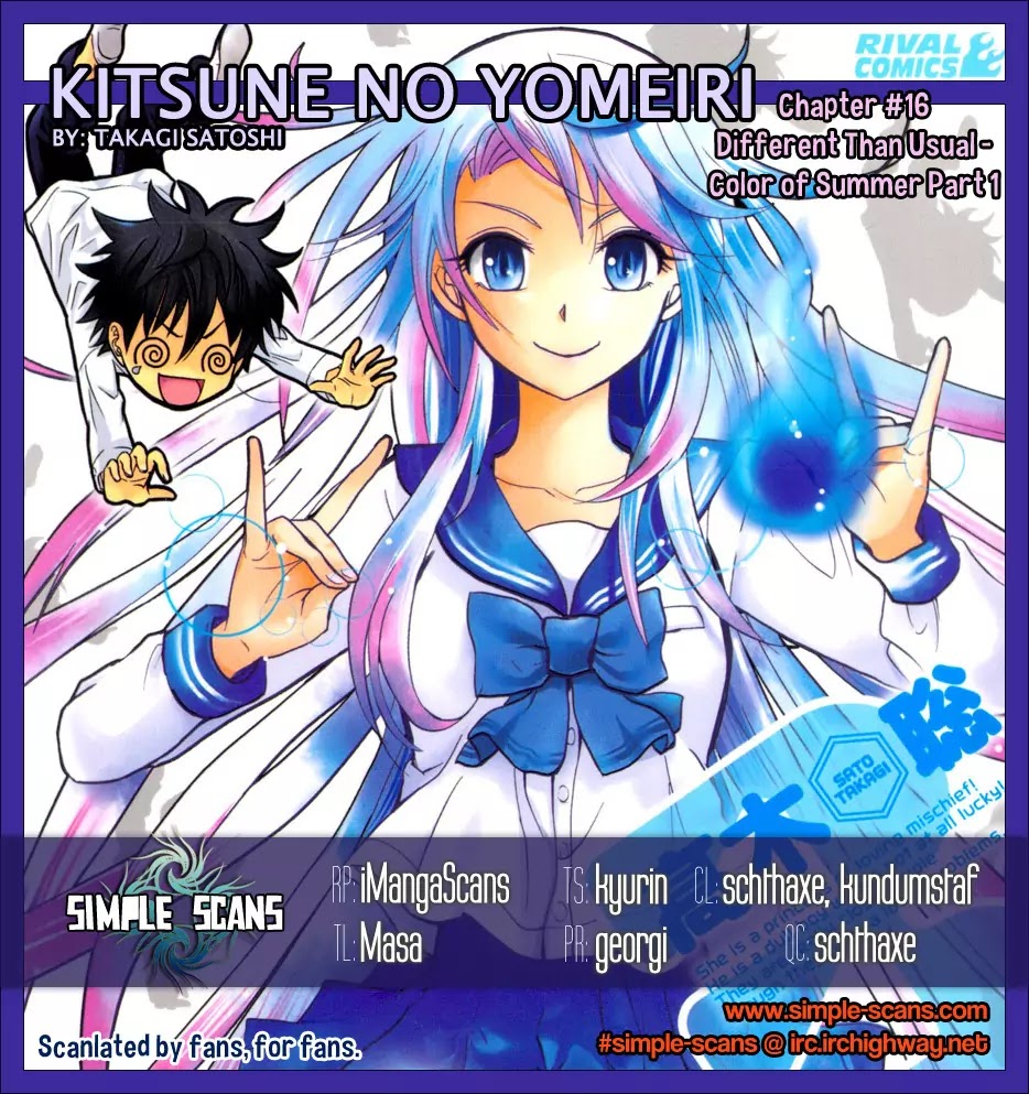 Kitsune no Yomeiri Chapter 16 page 32 - Chapter 16: Different Than Usual - Color of Summer. Part 1