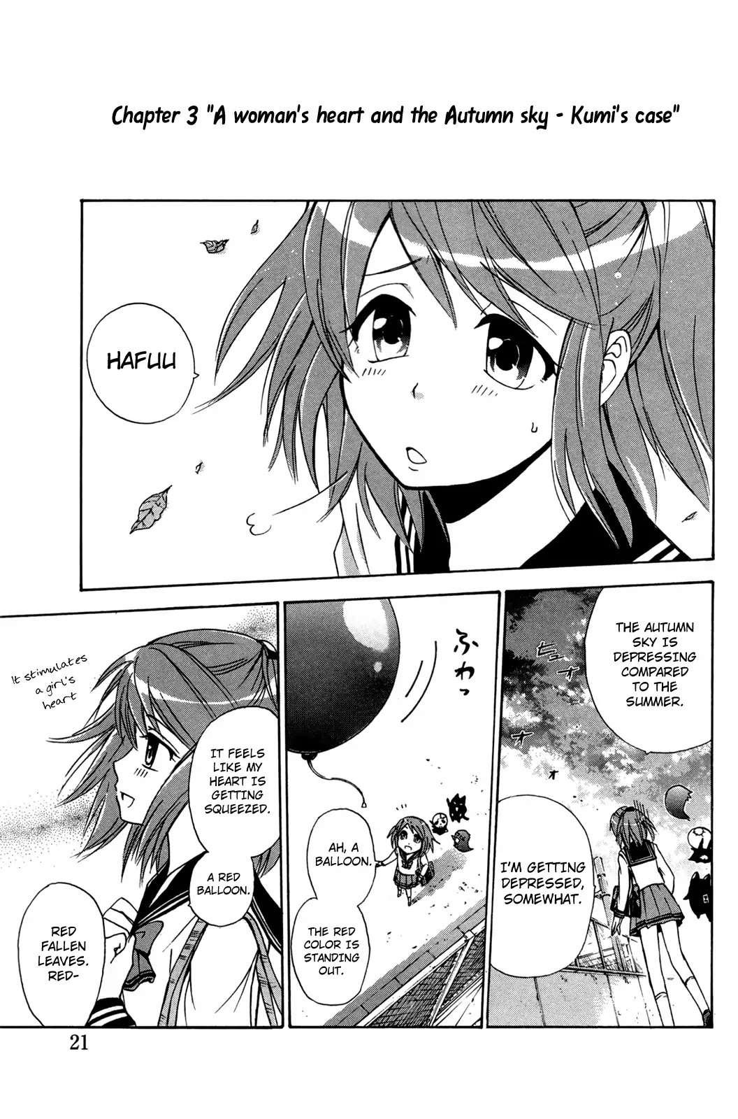 Kitsune no Yomeiri Chapter 19 page 21 - Chapter 19: Autumn Mood