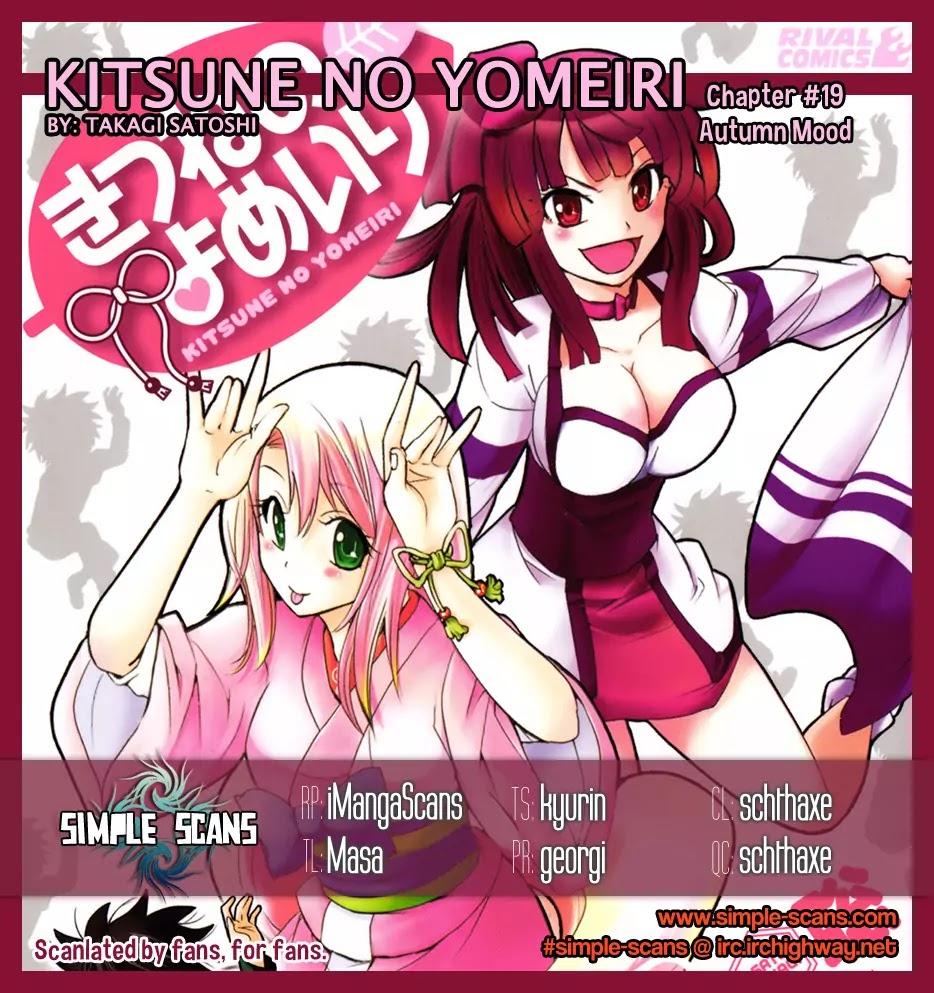 Kitsune no Yomeiri Chapter 19 page 35 - Chapter 19: Autumn Mood