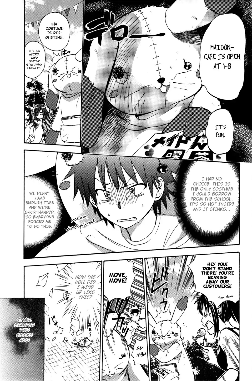 Kitsune no Yomeiri Chapter 20 page 3 - Chapter 20: Welcome to the Maid Cafe!
