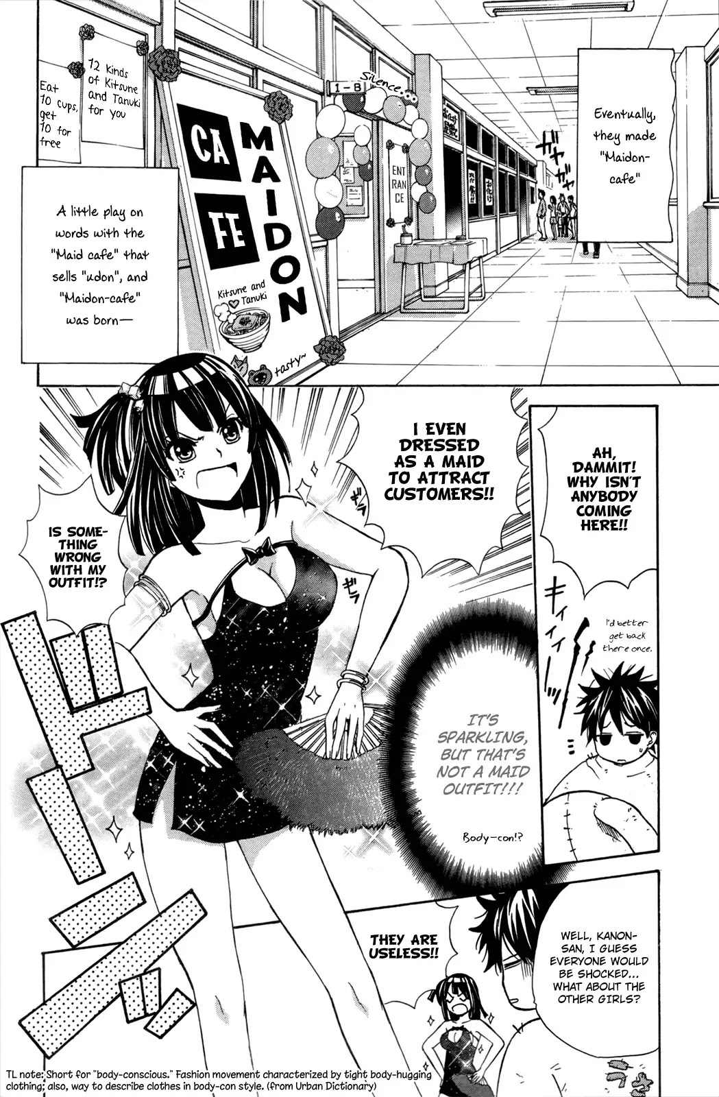 Kitsune no Yomeiri Chapter 20 page 6 - Chapter 20: Welcome to the Maid Cafe!