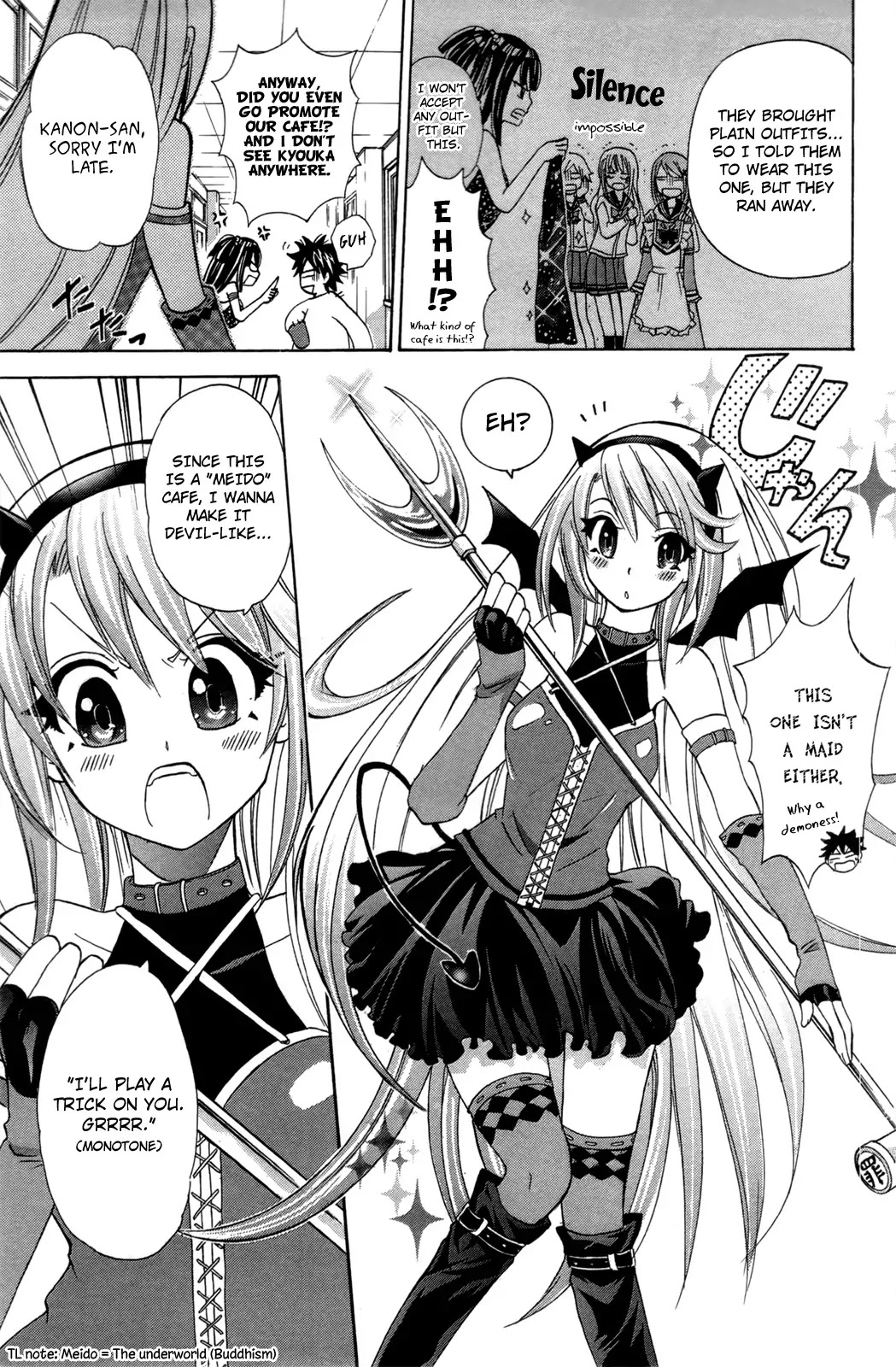 Kitsune no Yomeiri Chapter 20 page 7 - Chapter 20: Welcome to the Maid Cafe!