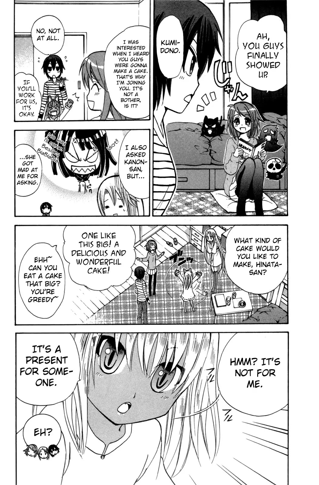 Kitsune no Yomeiri Chapter 21 page 4 - Chapter 21: Girls' Talk in Xmas