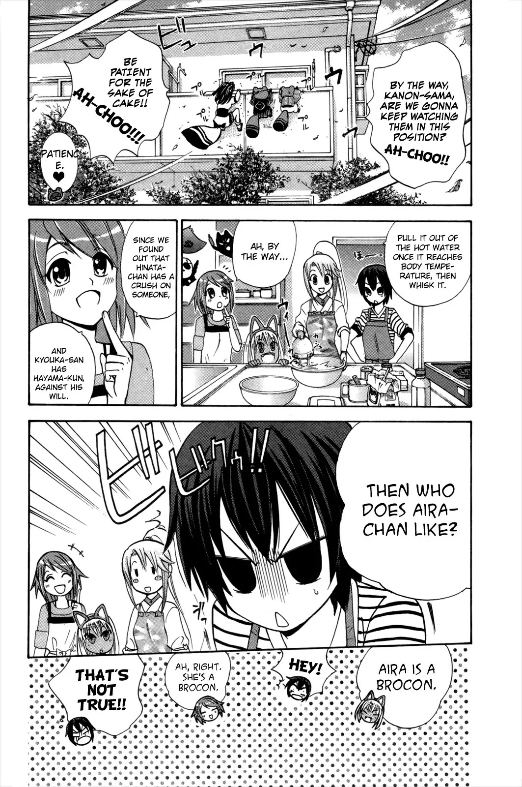 Kitsune no Yomeiri Chapter 21 page 8 - Chapter 21: Girls' Talk in Xmas