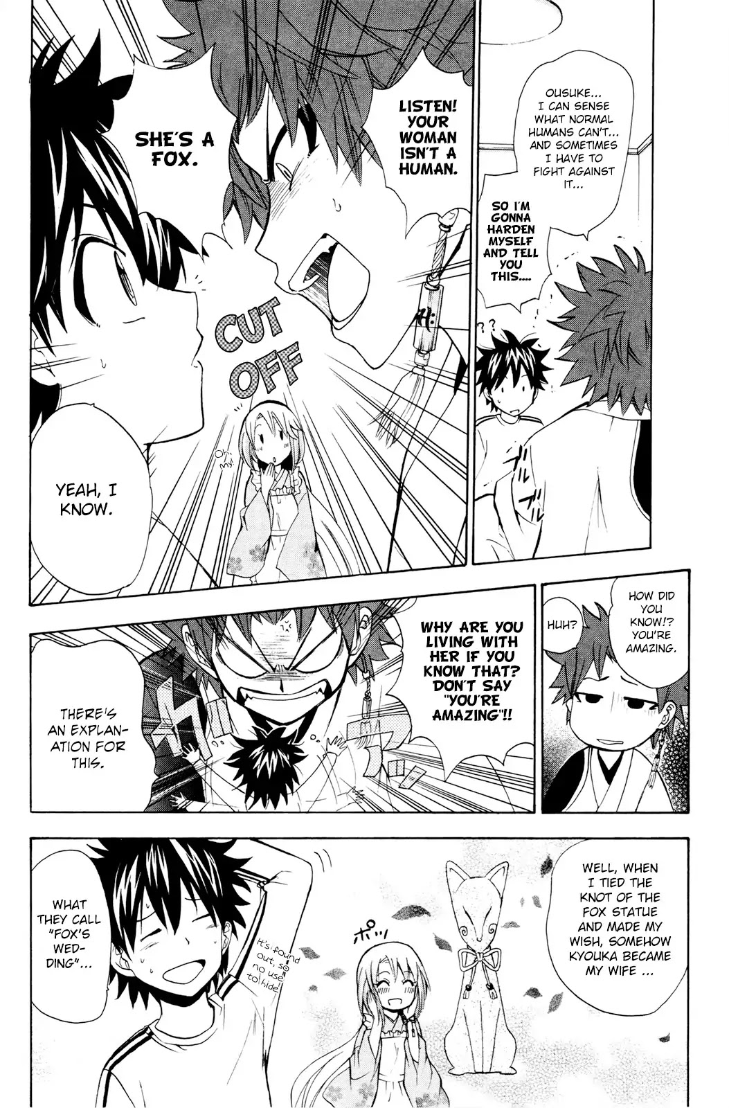 Kitsune no Yomeiri Chapter 25 page 11 - Chapter 25: Ousuke's Best Friend Returns