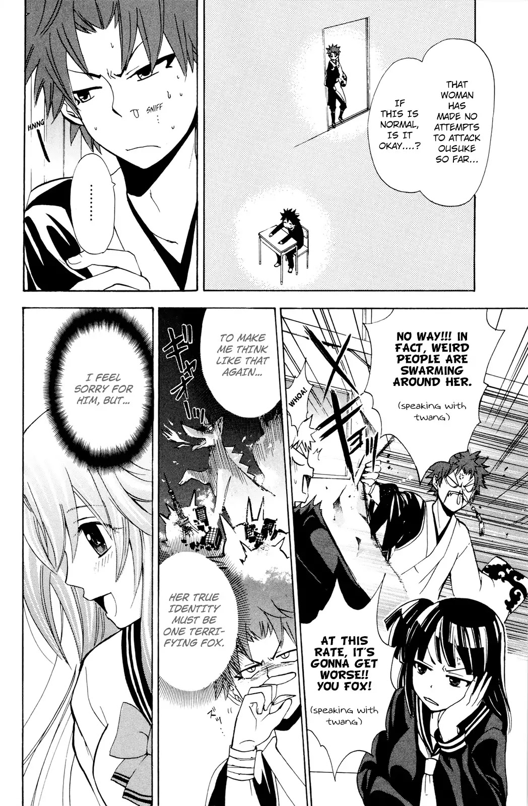 Kitsune no Yomeiri Chapter 25 page 21 - Chapter 25: Ousuke's Best Friend Returns