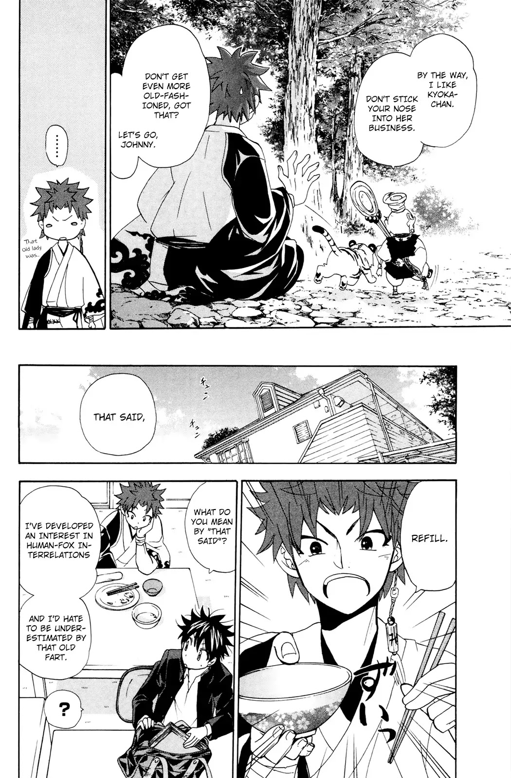 Kitsune no Yomeiri Chapter 25 page 33 - Chapter 25: Ousuke's Best Friend Returns