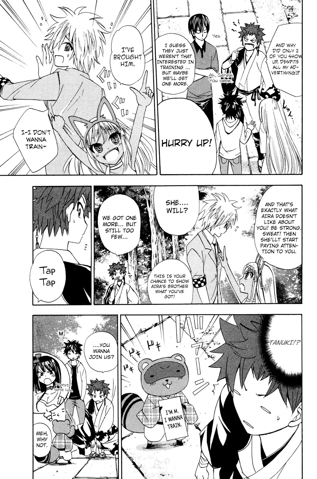 Kitsune no Yomeiri Chapter 27 page 8 - Chapter 27: Man! Up Project