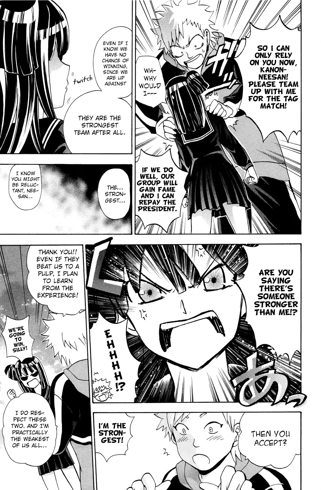 Kitsune no Yomeiri Chapter 32 page 8 - Chapter 32: Miraculous Tag Match