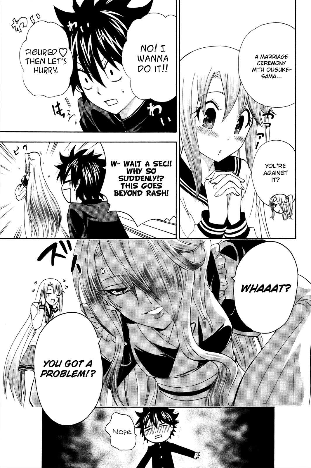 Kitsune no Yomeiri Chapter 37 page 14 - Chapter 37: It's not a lie