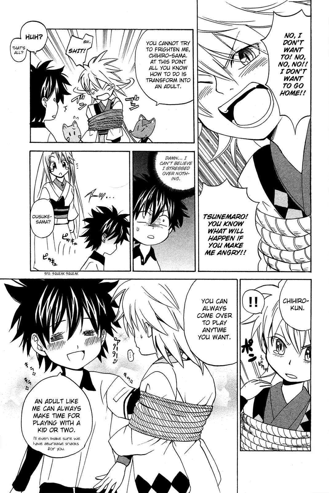 Kitsune no Yomeiri Chapter 7 page 35 - Chapter 7: Attack of the White Fox Chihiro ?!