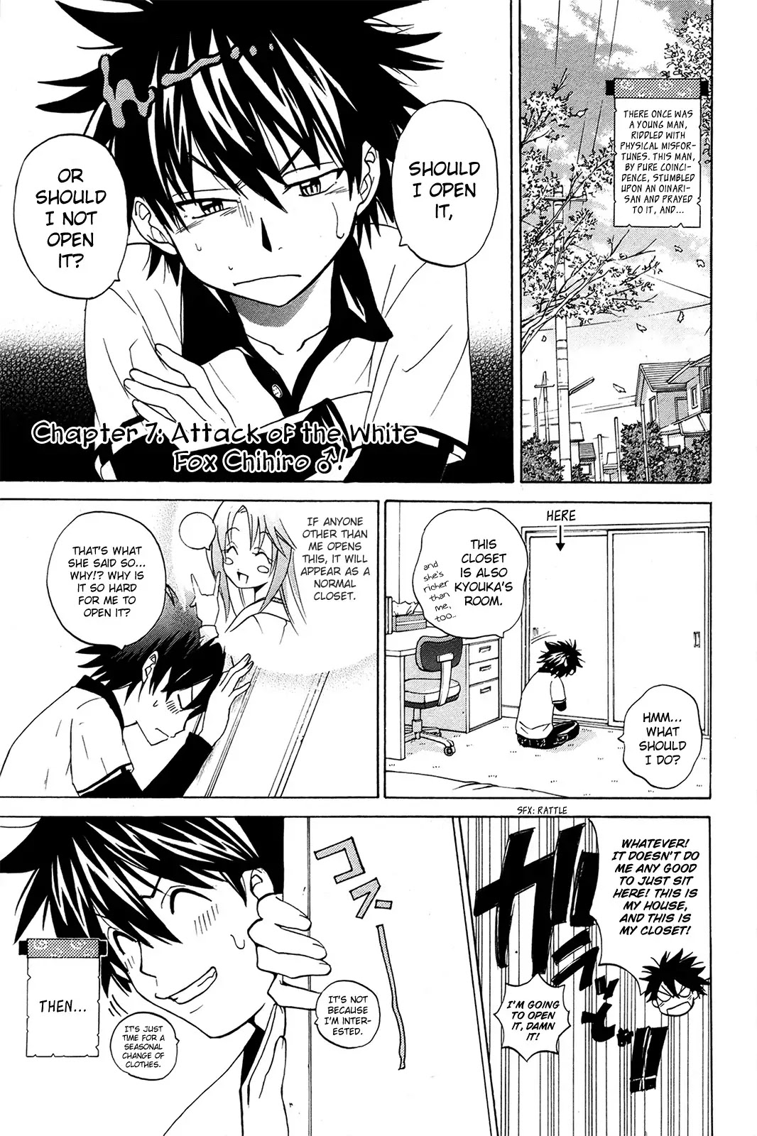 Kitsune no Yomeiri Chapter 7 page 5 - Chapter 7: Attack of the White Fox Chihiro ?!