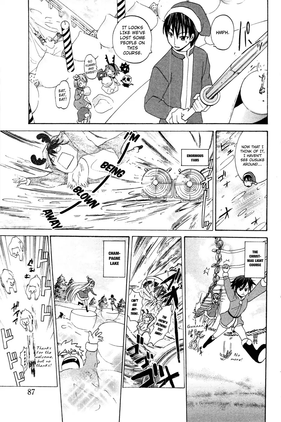 Kitsune no Yomeiri Chapter 9 page 21 - Chapter 9: Christmas is for Chicken Races!?