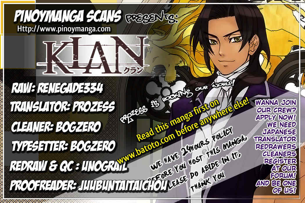 Klan Chapter 9 page 1 - Chapter 9: On The Move [3]