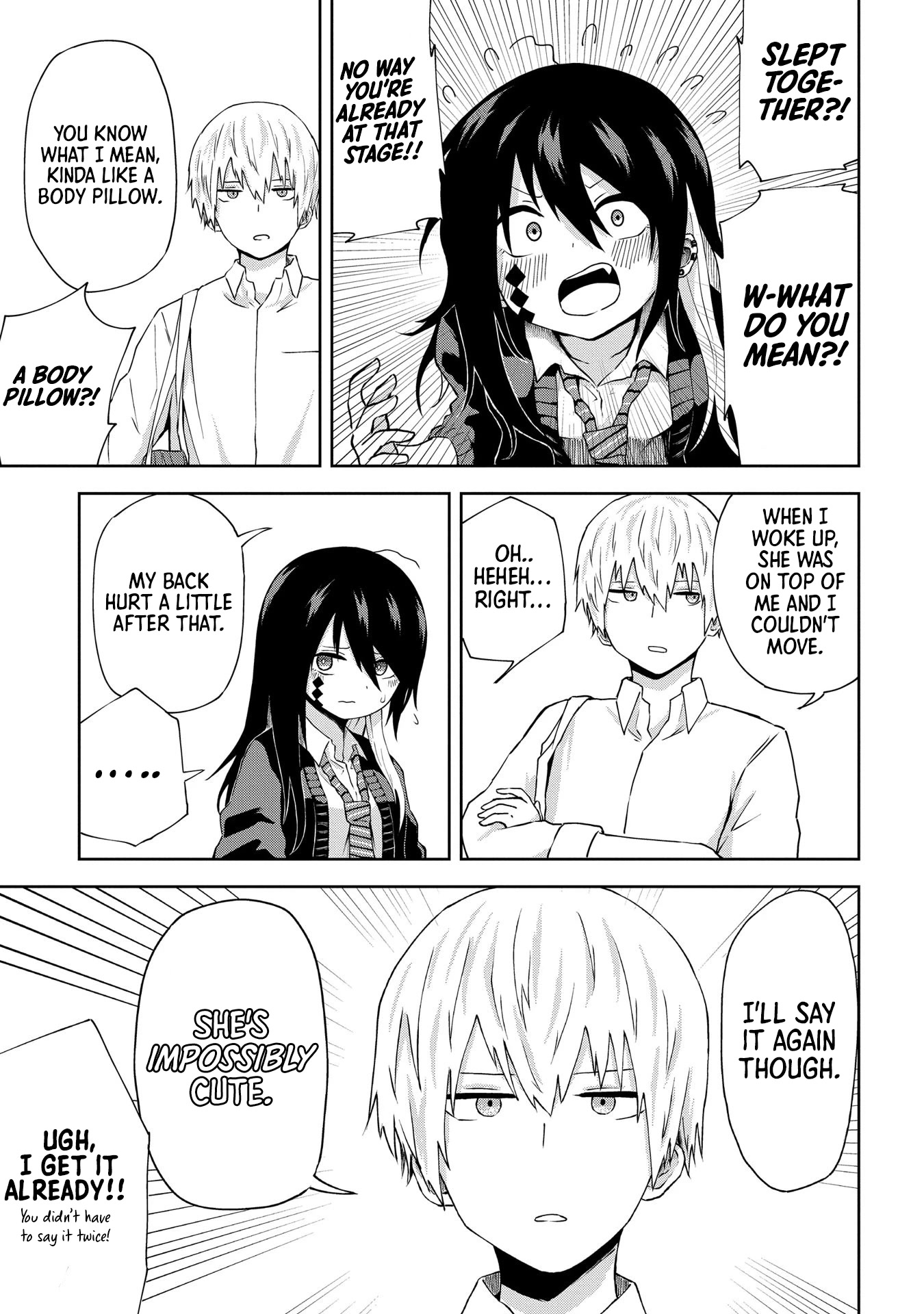 Klutzy, Gullible Nishiga Hachi Chapter 1 page 11 - Chapter 1: 「 Do you really wanna go out with me? 」