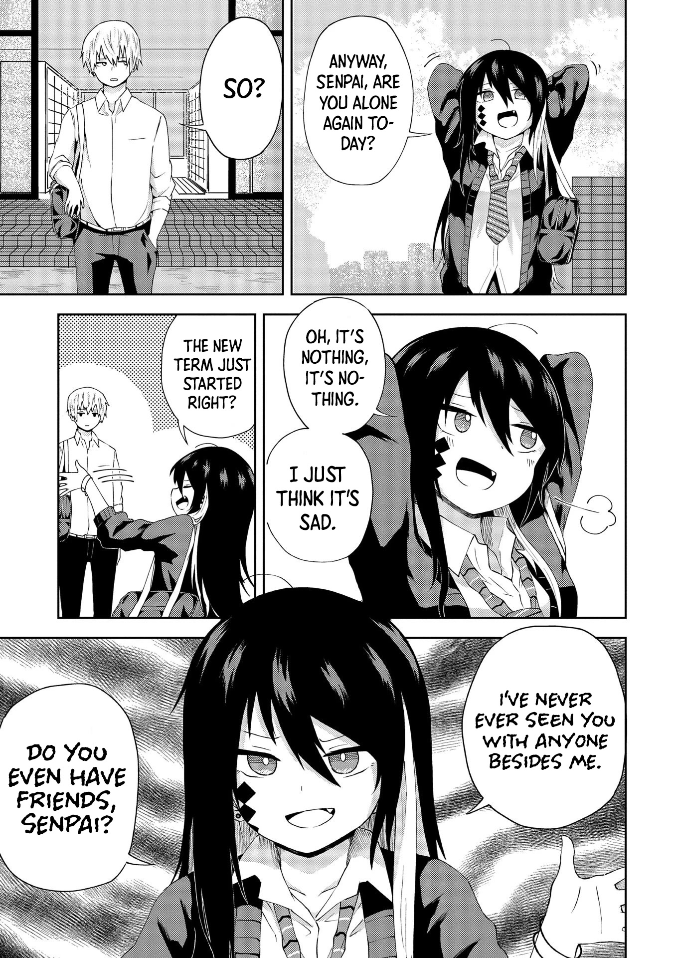 Klutzy, Gullible Nishiga Hachi Chapter 1 page 5 - Chapter 1: 「 Do you really wanna go out with me? 」