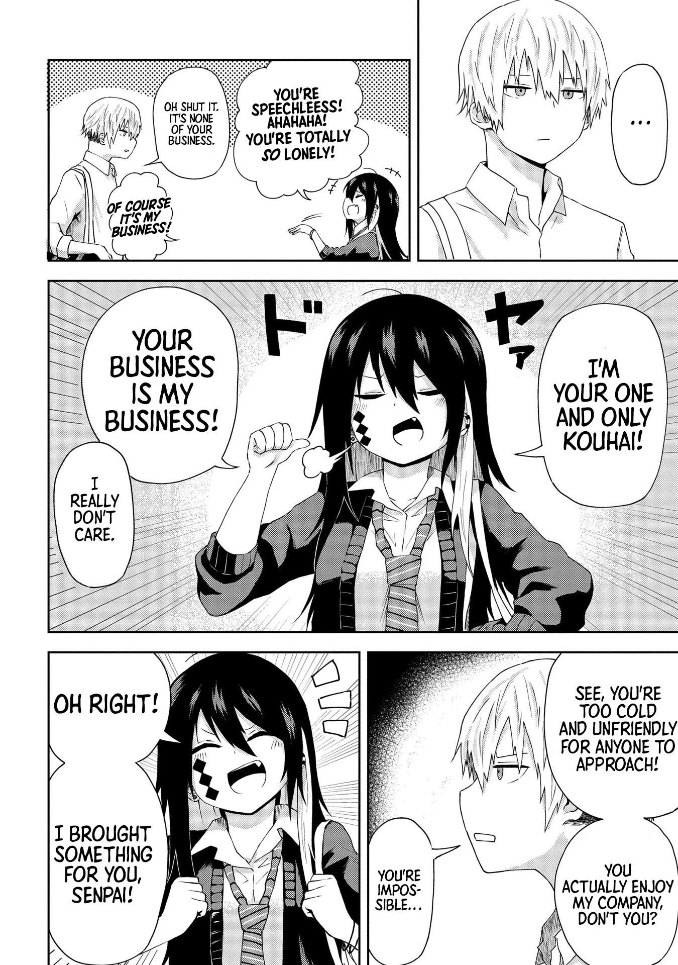 Klutzy, Gullible Nishiga Hachi Chapter 1 page 6 - Chapter 1: 「 Do you really wanna go out with me? 」