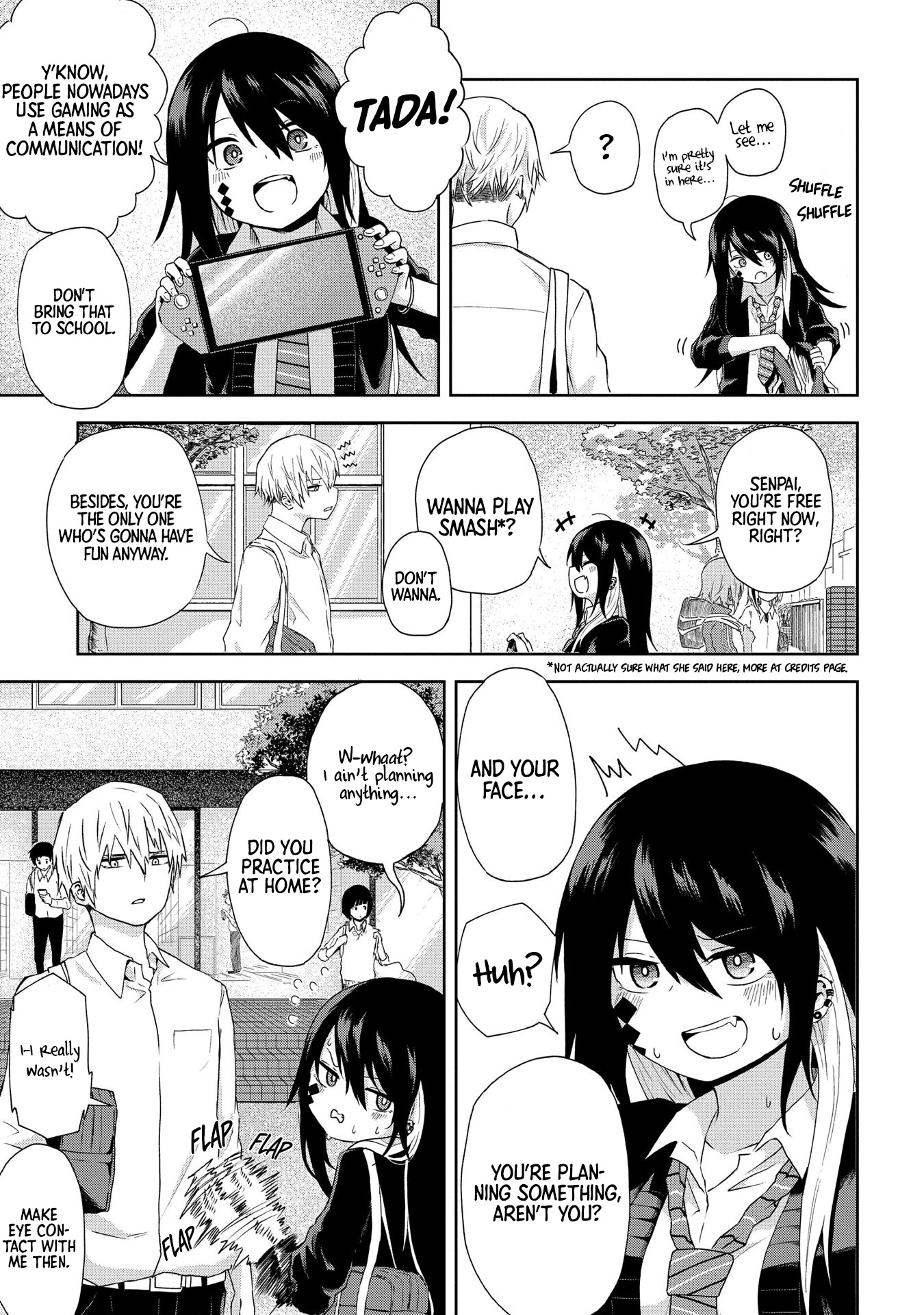 Klutzy, Gullible Nishiga Hachi Chapter 1 page 7 - Chapter 1: 「 Do you really wanna go out with me? 」