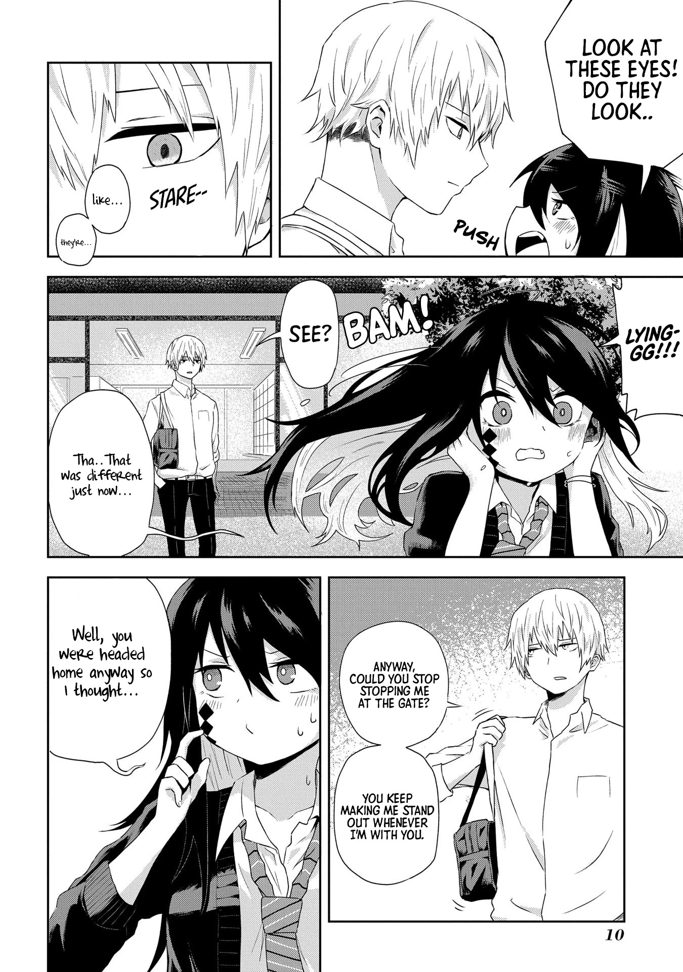 Klutzy, Gullible Nishiga Hachi Chapter 1 page 8 - Chapter 1: 「 Do you really wanna go out with me? 」