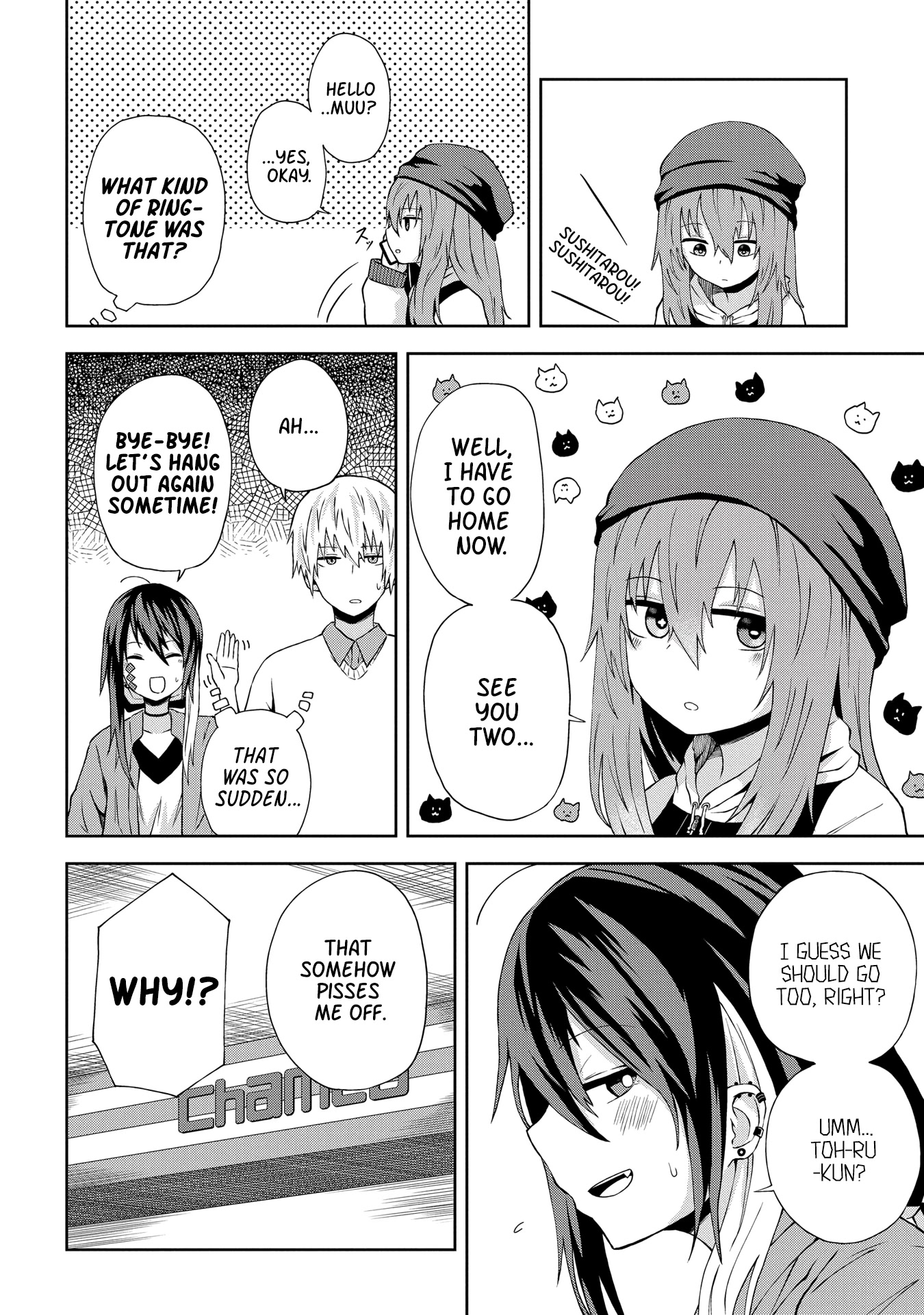 Klutzy, Gullible Nishiga Hachi Chapter 10 page 10 - Chapter 10: Stop pounding, please!