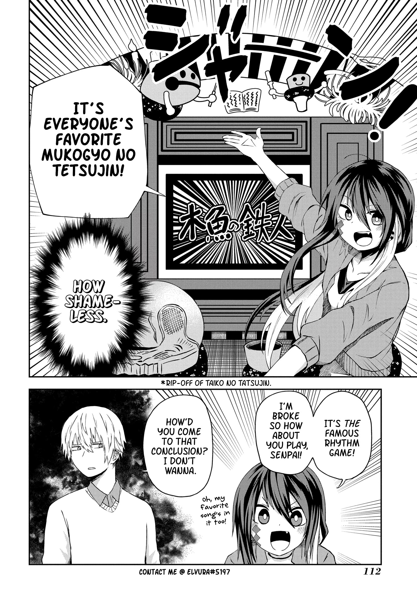 Klutzy, Gullible Nishiga Hachi Chapter 10 page 2 - Chapter 10: Stop pounding, please!