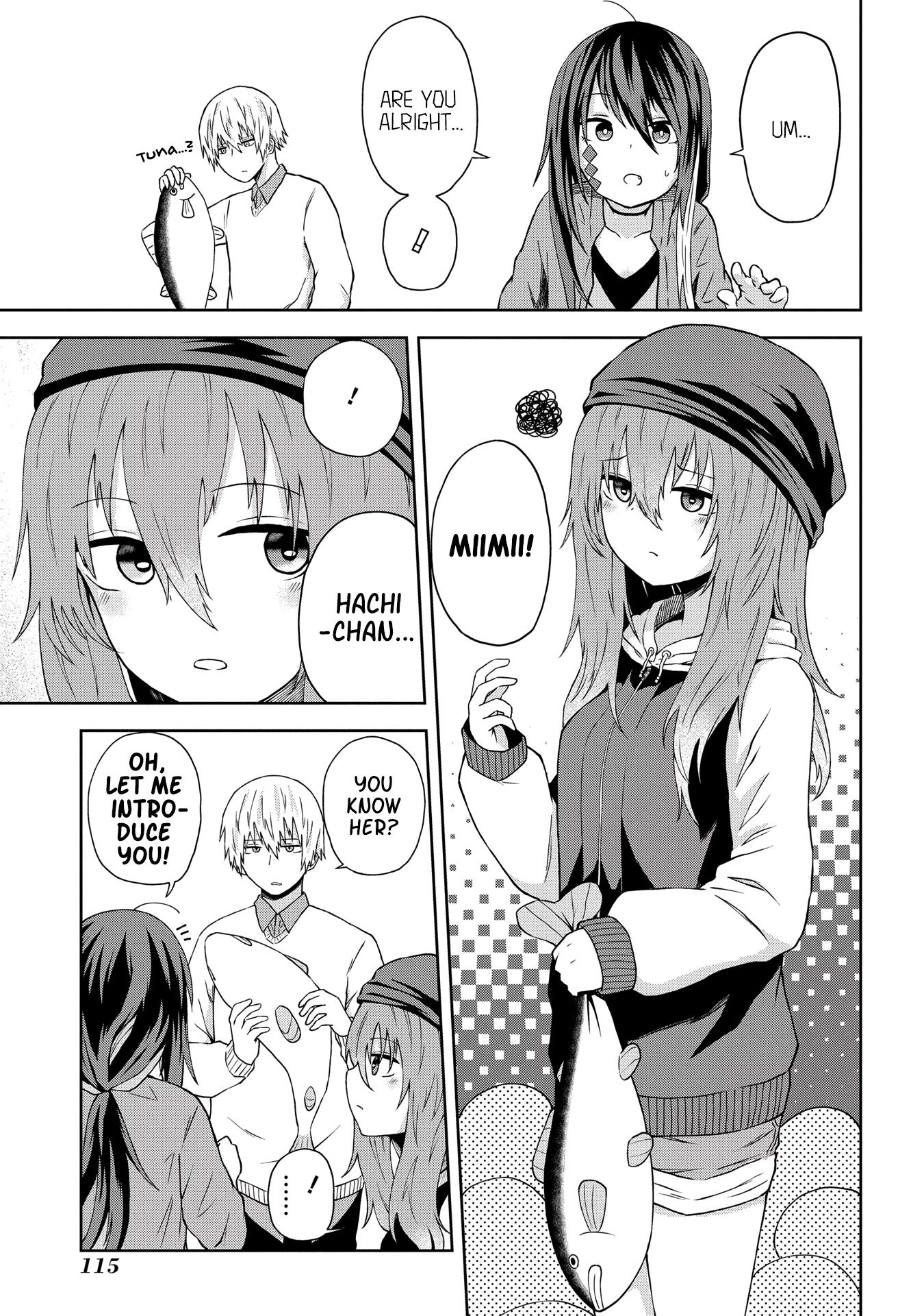 Klutzy, Gullible Nishiga Hachi Chapter 10 page 5 - Chapter 10: Stop pounding, please!