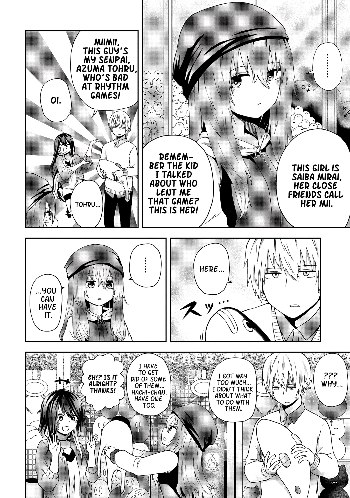 Klutzy, Gullible Nishiga Hachi Chapter 10 page 6 - Chapter 10: Stop pounding, please!