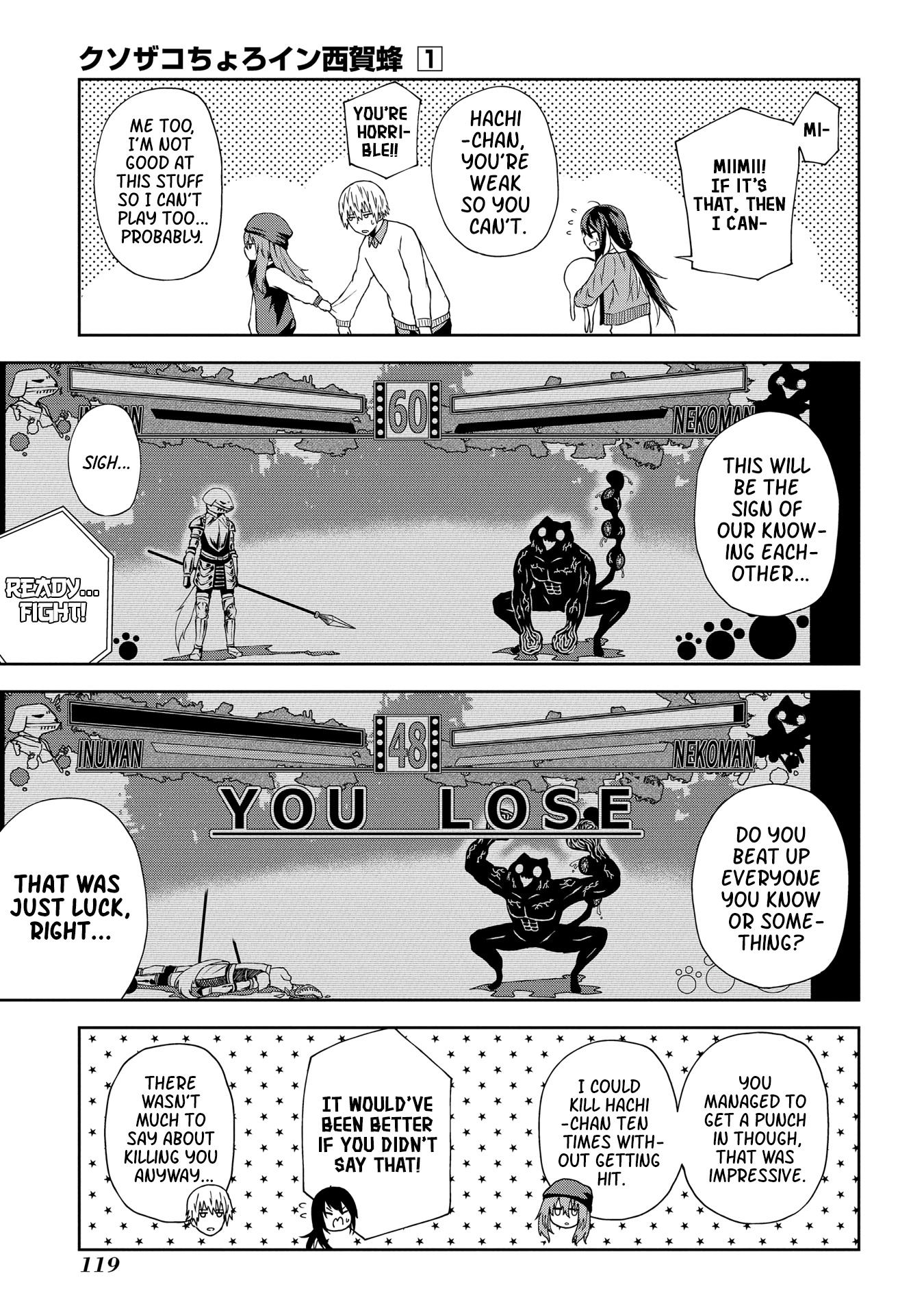 Klutzy, Gullible Nishiga Hachi Chapter 10 page 9 - Chapter 10: Stop pounding, please!
