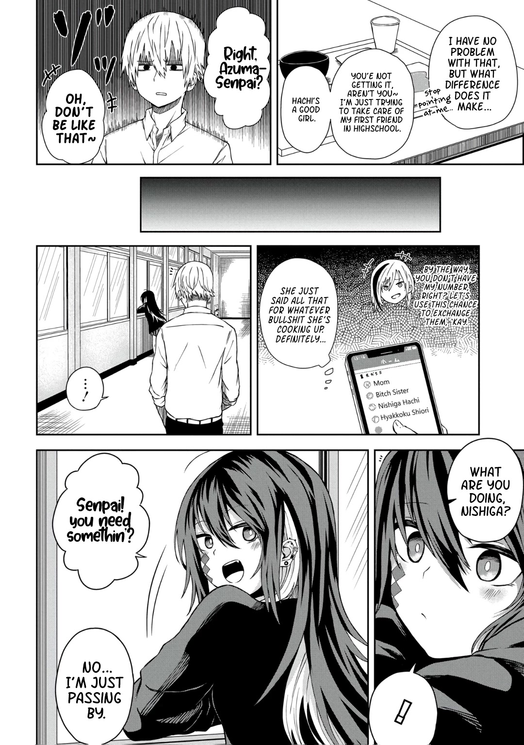 Klutzy, Gullible Nishiga Hachi Chapter 11 page 11 - Chapter 11: Senpaii❤️