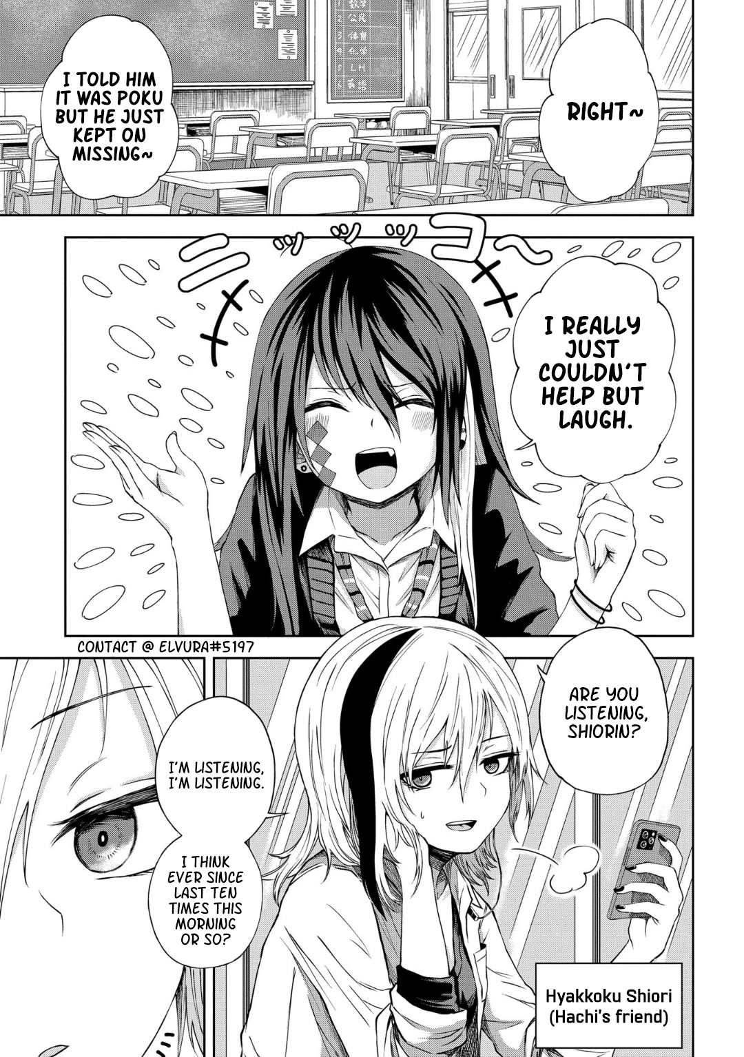 Klutzy, Gullible Nishiga Hachi Chapter 11 page 2 - Chapter 11: Senpaii❤️