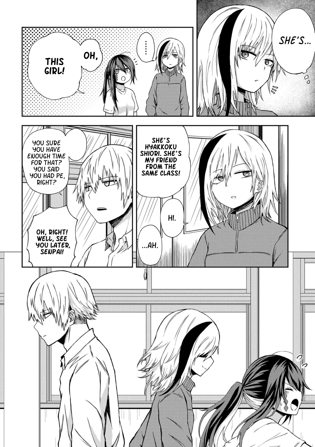 Klutzy, Gullible Nishiga Hachi Chapter 11 page 5 - Chapter 11: Senpaii❤️