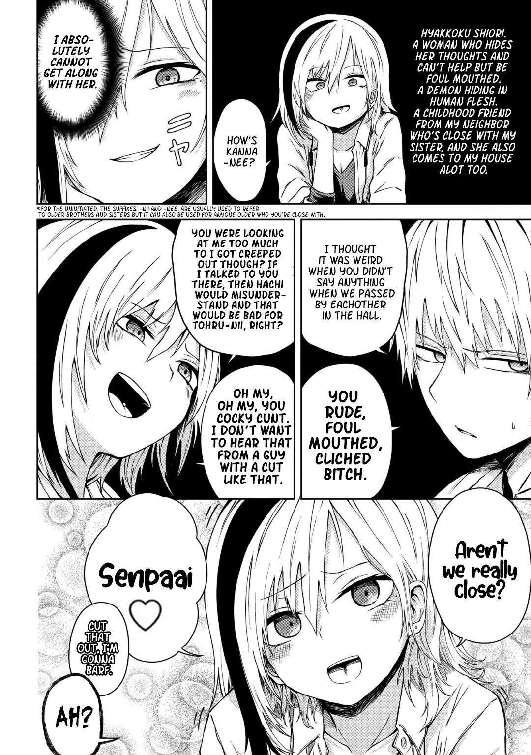 Klutzy, Gullible Nishiga Hachi Chapter 11 page 9 - Chapter 11: Senpaii❤️