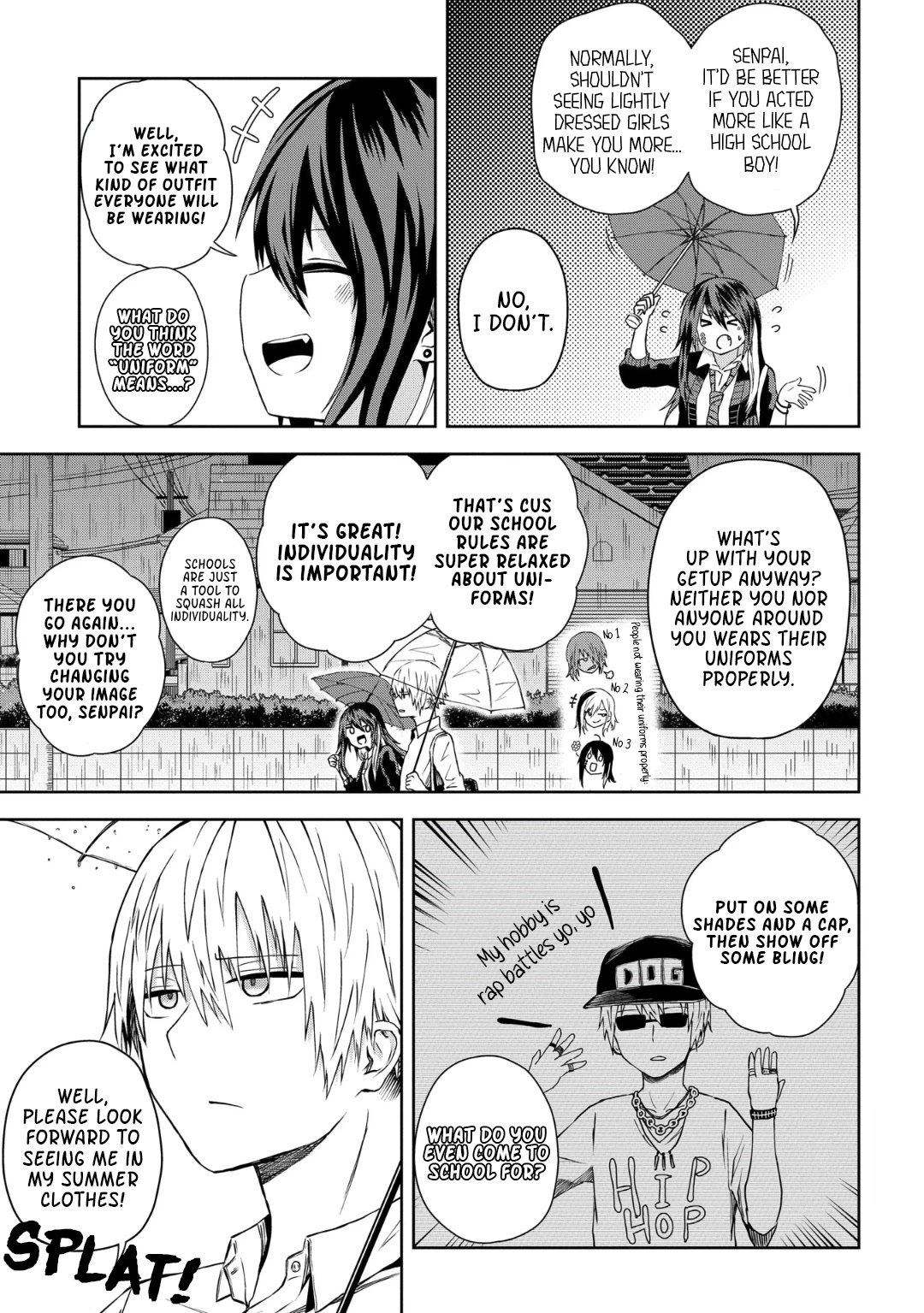 Klutzy, Gullible Nishiga Hachi Chapter 12 page 5 - Chapter 12: Drenched...