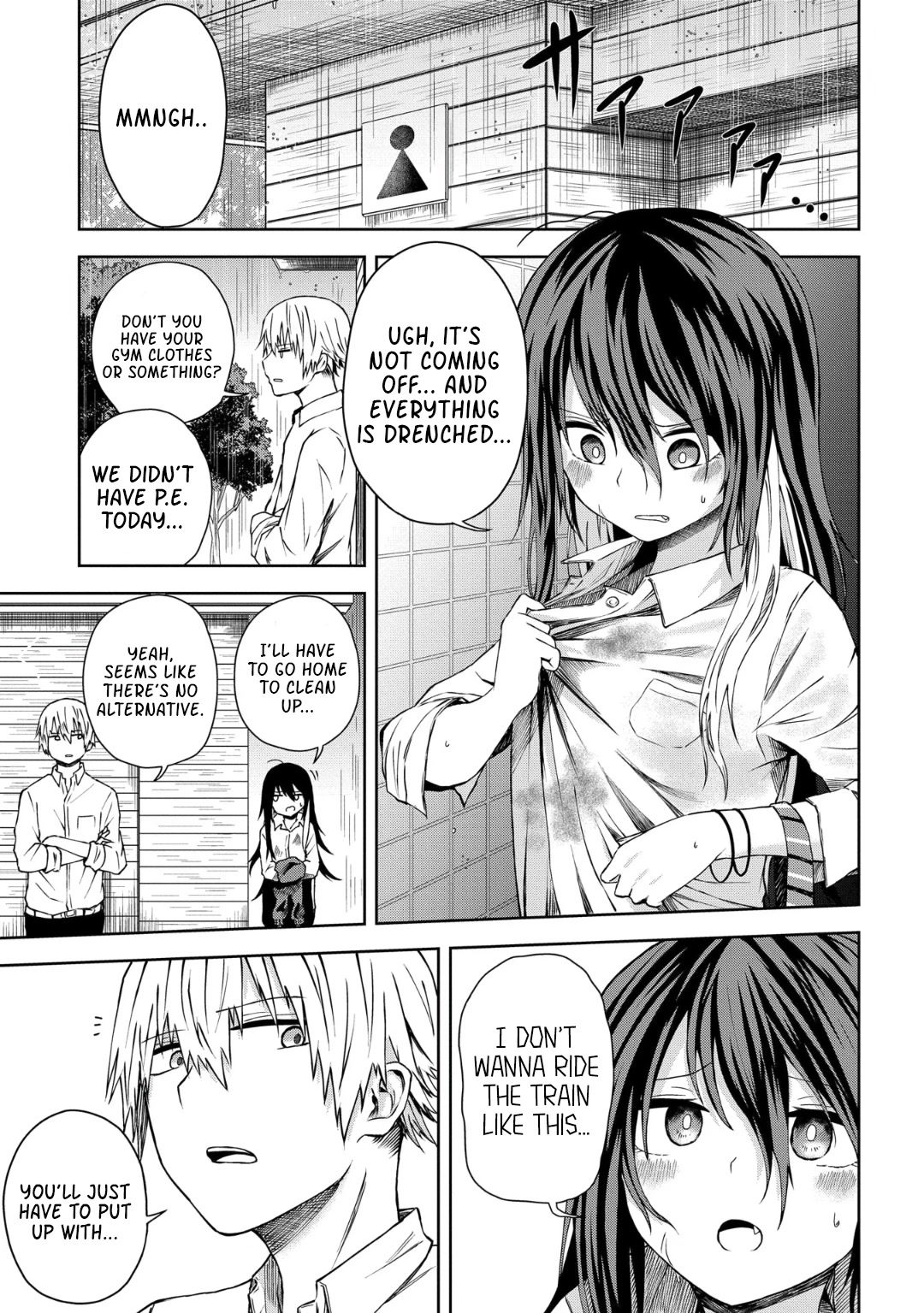 Klutzy, Gullible Nishiga Hachi Chapter 12 page 7 - Chapter 12: Drenched...