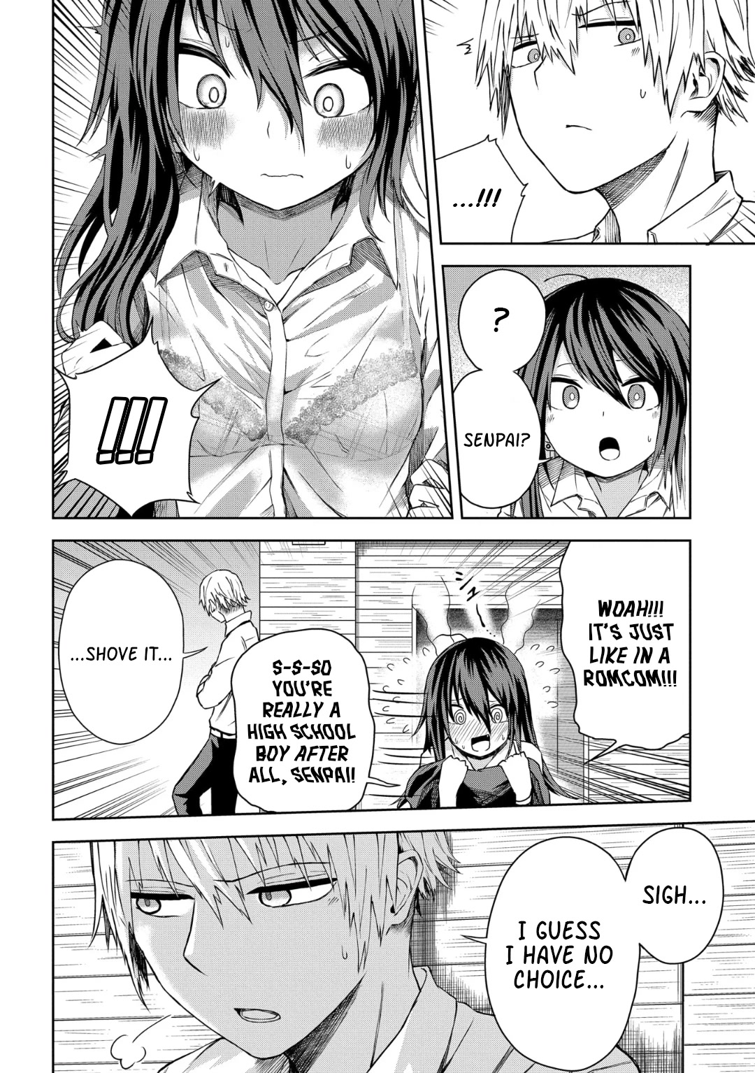 Klutzy, Gullible Nishiga Hachi Chapter 12 page 8 - Chapter 12: Drenched...