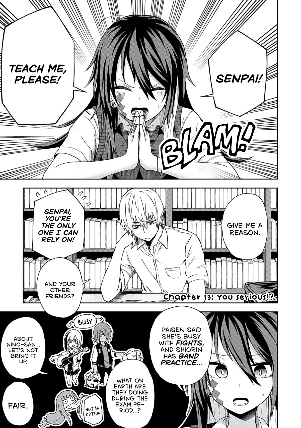 Klutzy, Gullible Nishiga Hachi Chapter 13 page 2 - Chapter 13: You serious!?