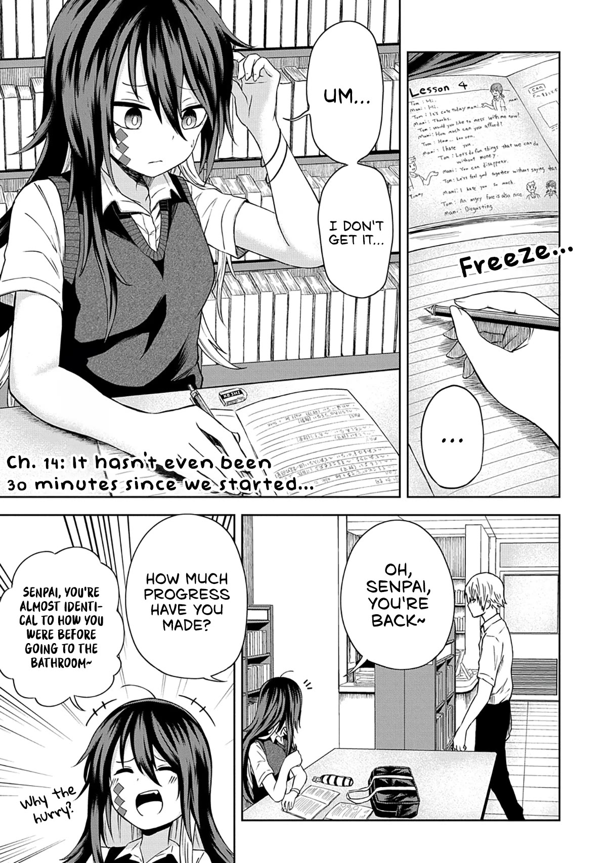 Klutzy, Gullible Nishiga Hachi Chapter 14 page 2 - Chapter 14: It hasn't even been 30 minutes since we started...