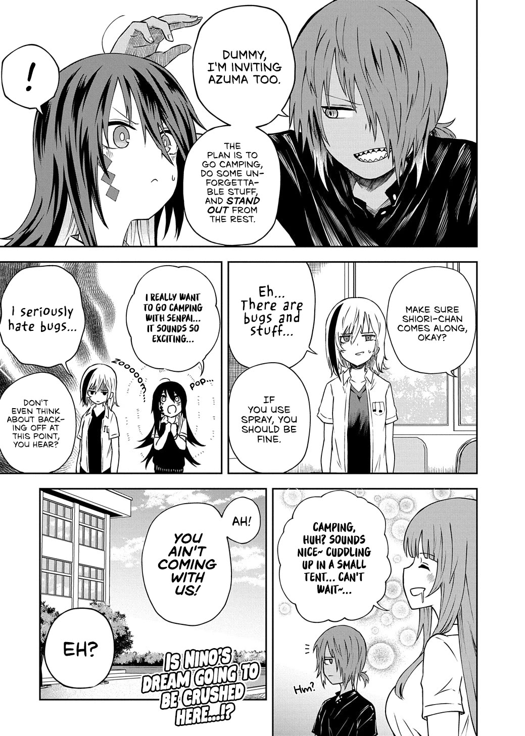 Klutzy, Gullible Nishiga Hachi Chapter 15 page 12 - Chapter 15: "Stand Out" Plan