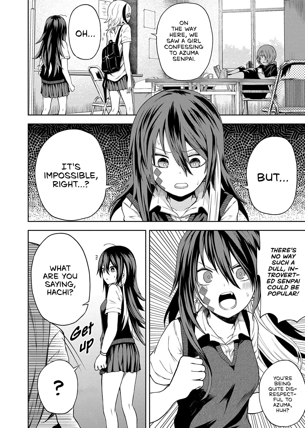 Klutzy, Gullible Nishiga Hachi Chapter 15 page 5 - Chapter 15: "Stand Out" Plan